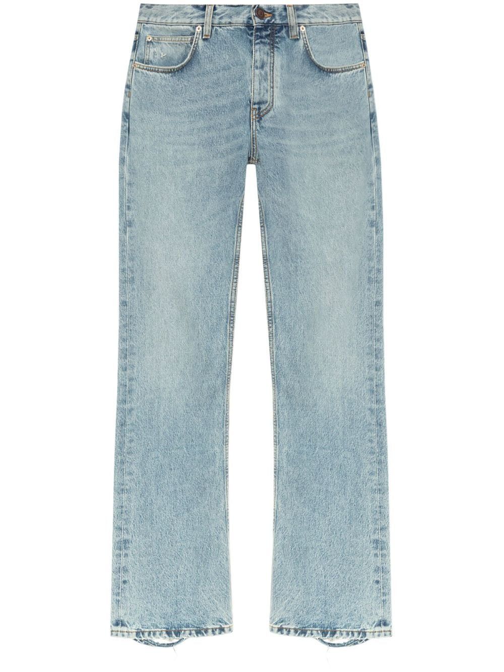 LOW-WAIST DENIM JEANS