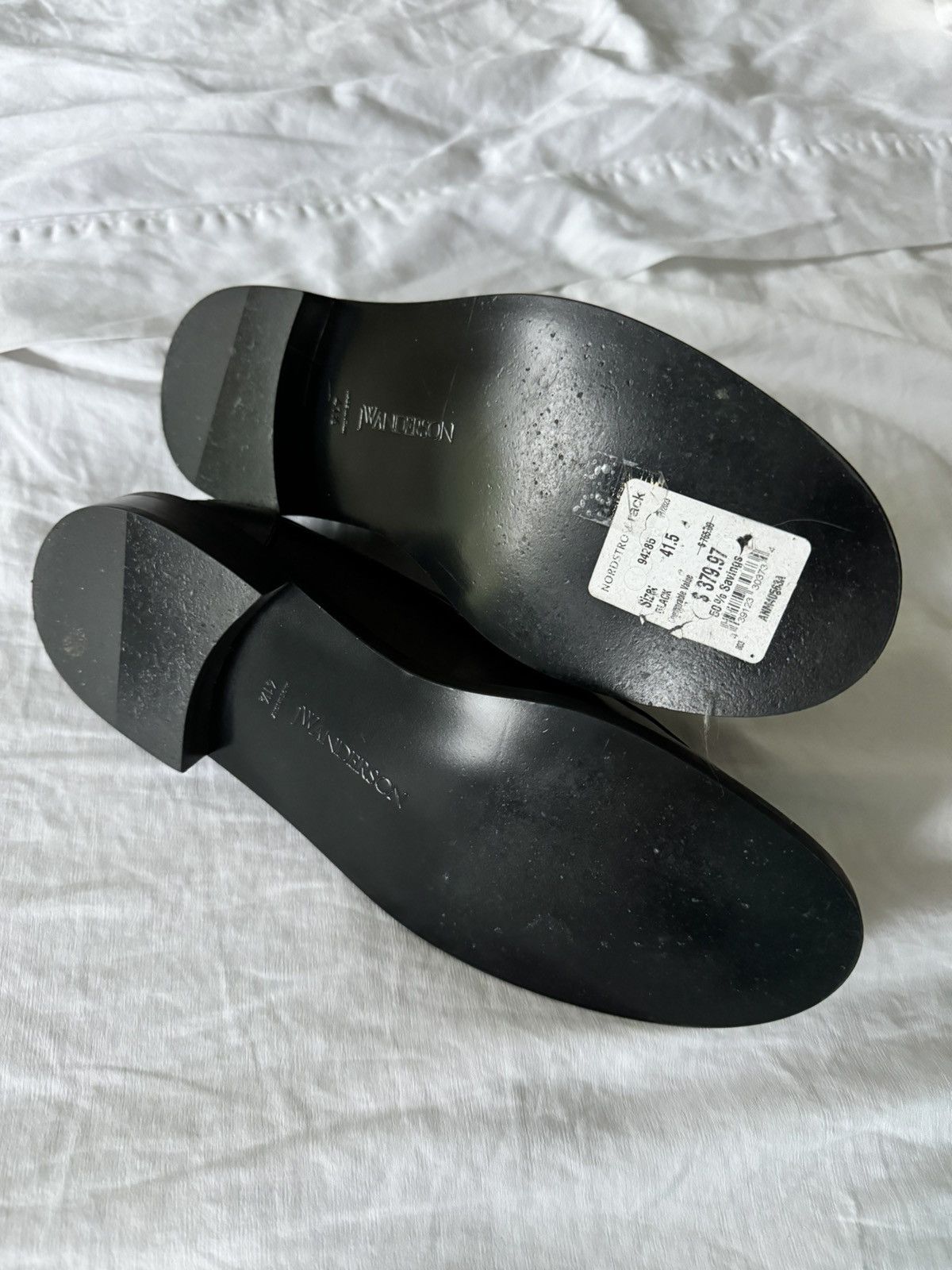 JW Anderson JW Anderson black leather loafer Size US 8.5 / EU 41-42 - 2 Thumbnail