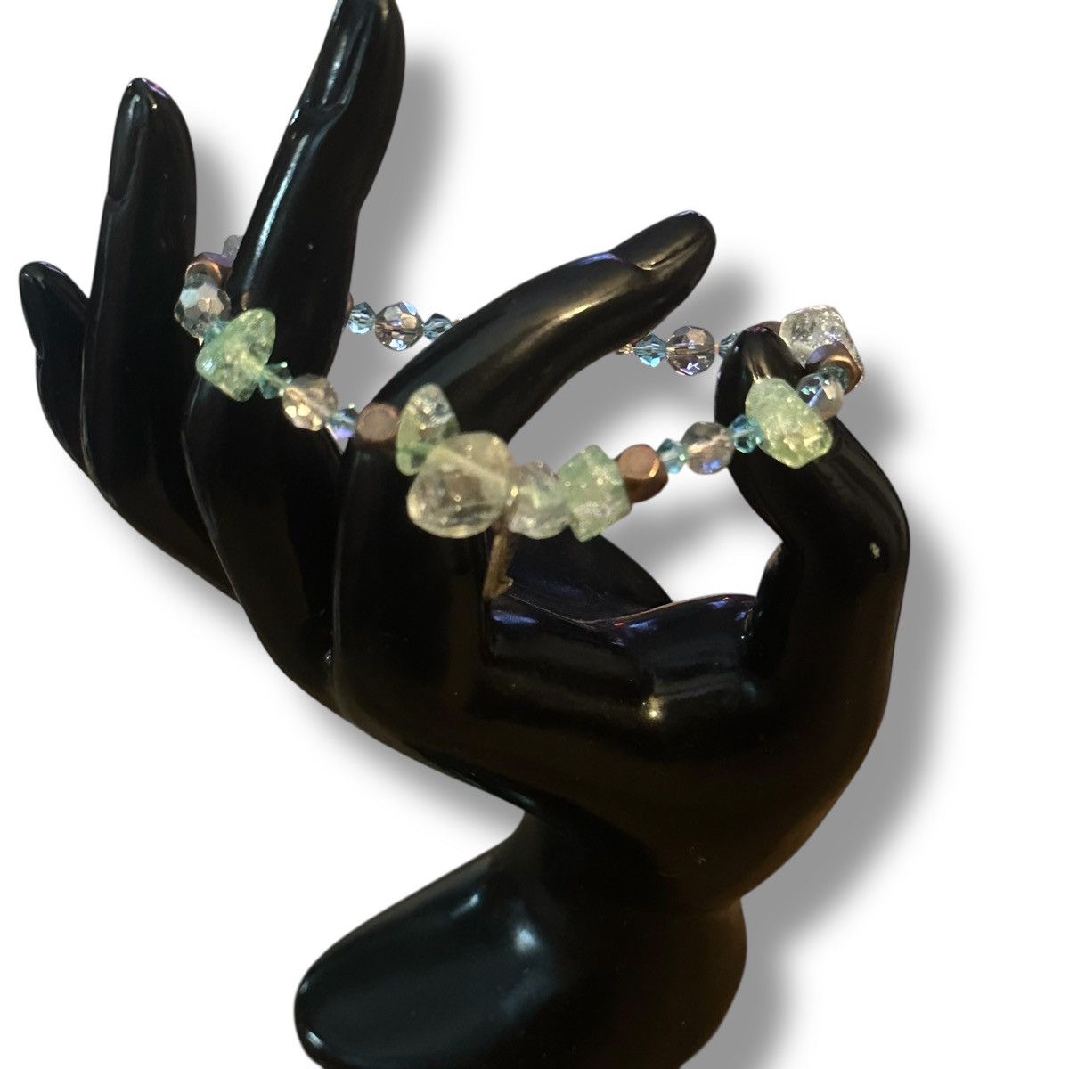 Other Multicolor crackled stone and bead bracelet Size ONE SIZE - 2 Thumbnail