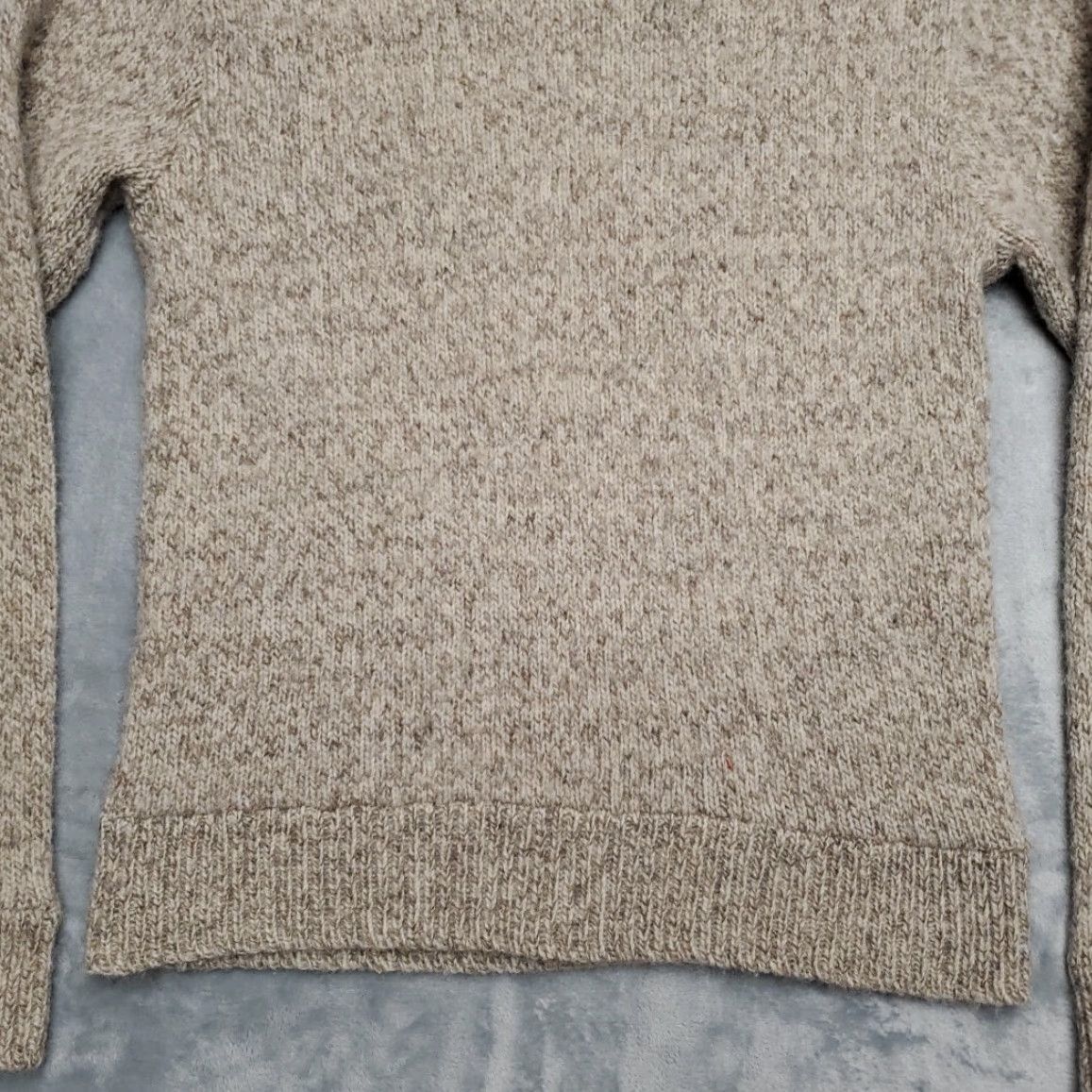 Vintage VINTAGE Cambridge Dry Goods Sweater Women Large Beige Wool Crewneck Made in USA READ Size L / US 10 / IT 46 - 7 Thumbnail
