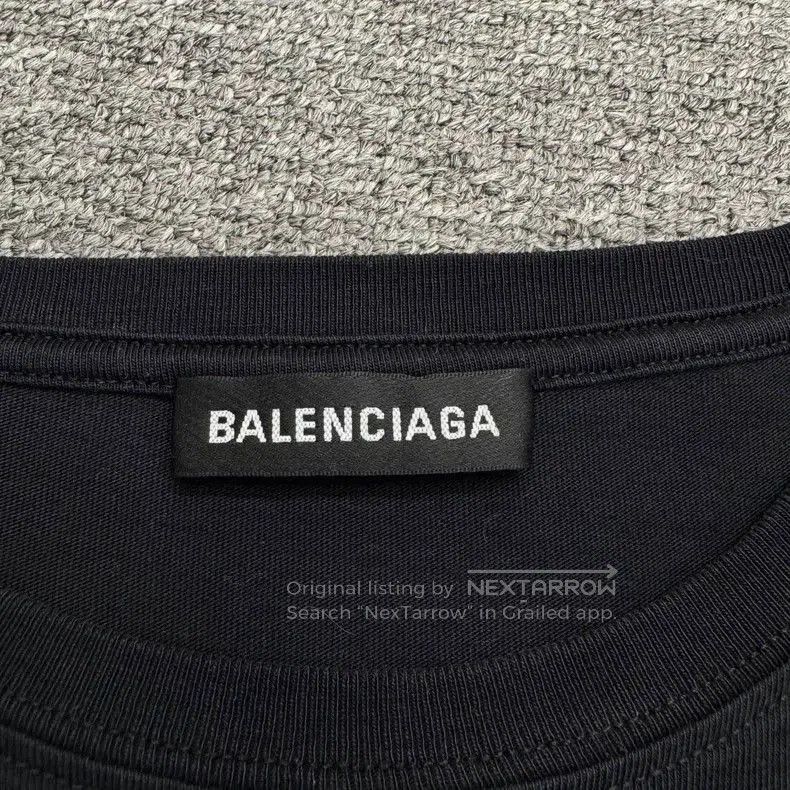 Balenciaga Balenciaga Letter Print Short Sleeve T. Size US S / EU 44-46 / 1 - 6 Thumbnail