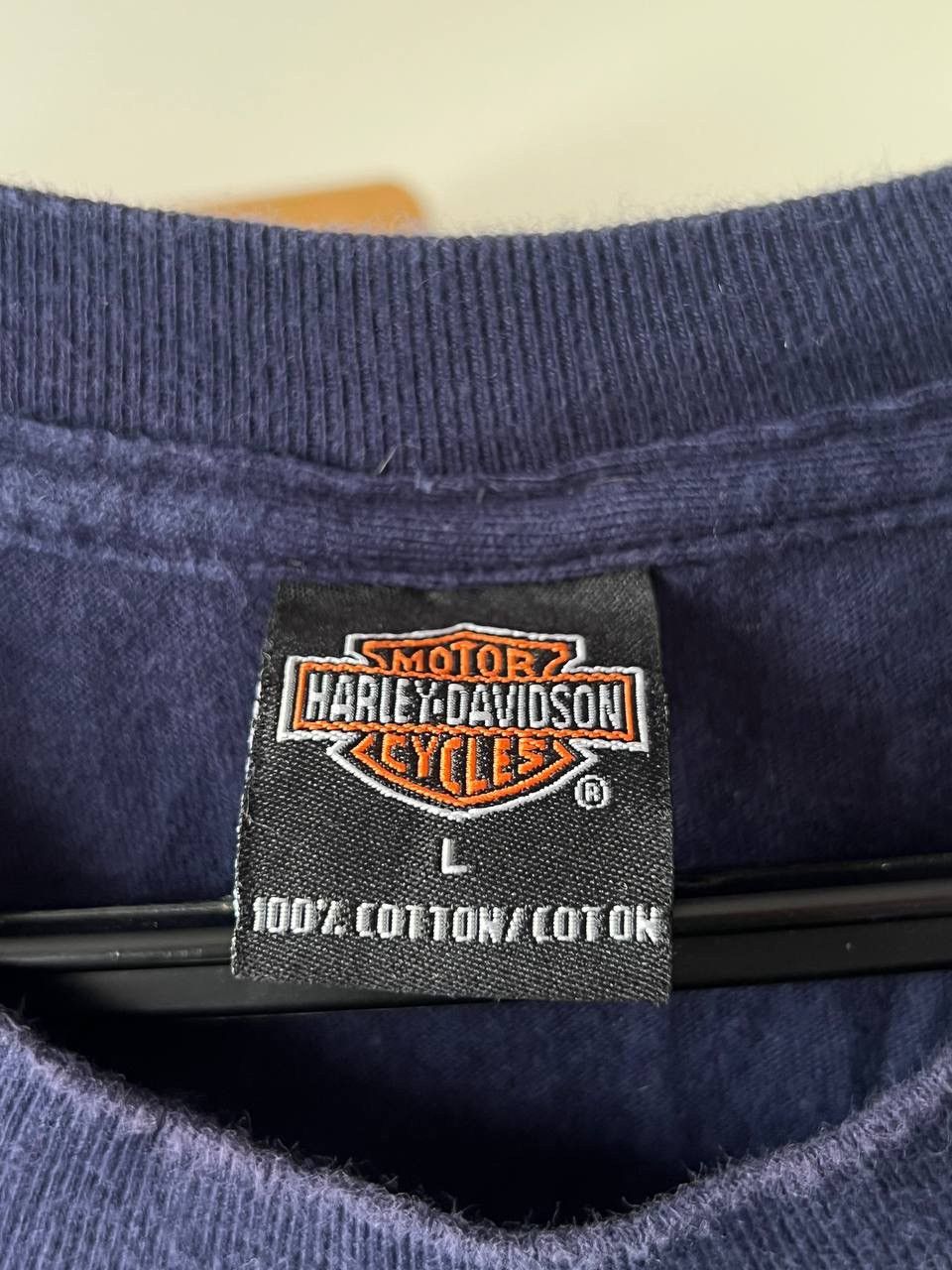 Harley Davidson × Vintage Vintage Harley Davidson Tee 2001 USA 3D Emblem Eagle RARE Size US L / EU 52-54 / 3 - 10 Thumbnail