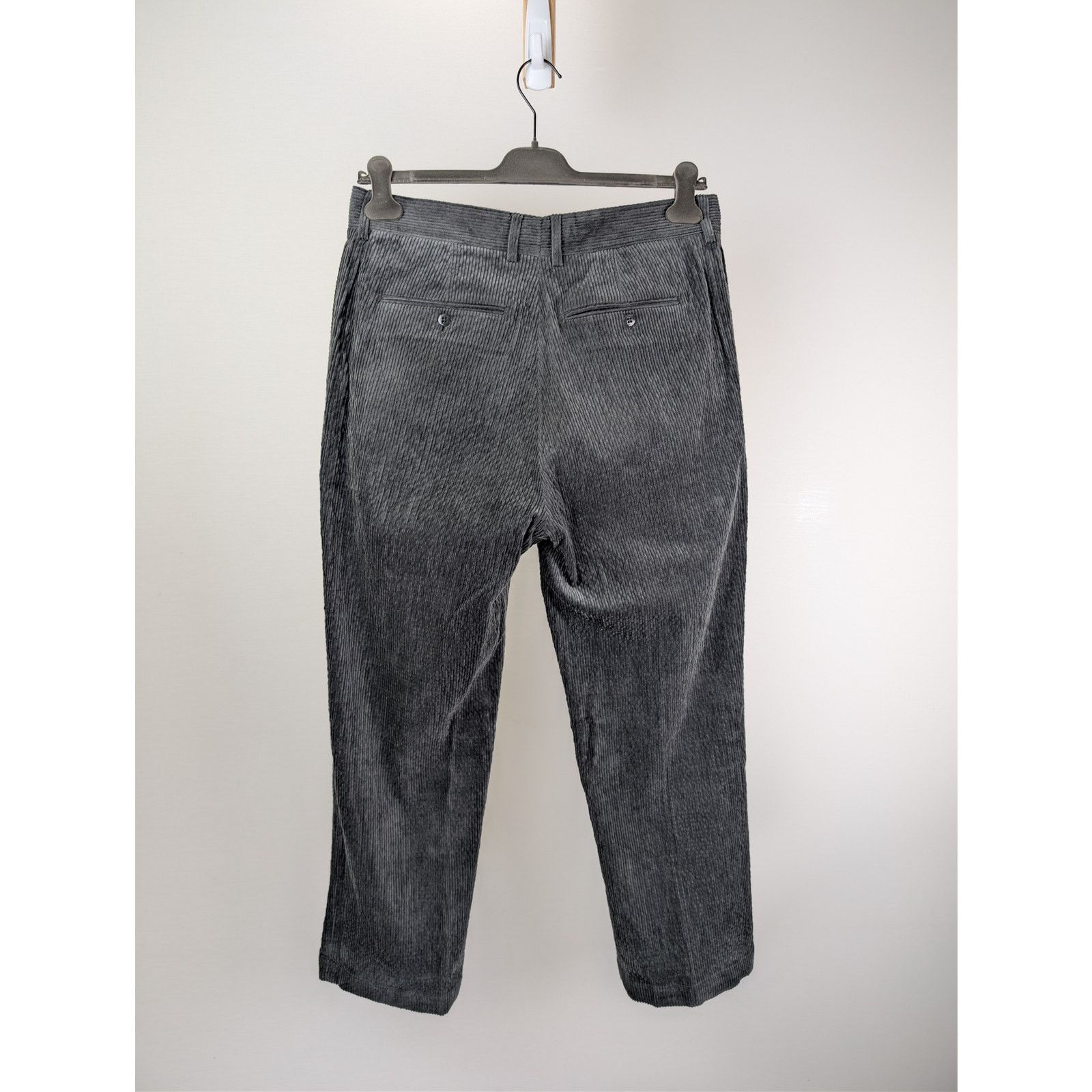 Todd Snyder o1rshd1 CC20 Corduroy Pleated Pants in Grey Size US 32 / EU 48 - 8 Thumbnail