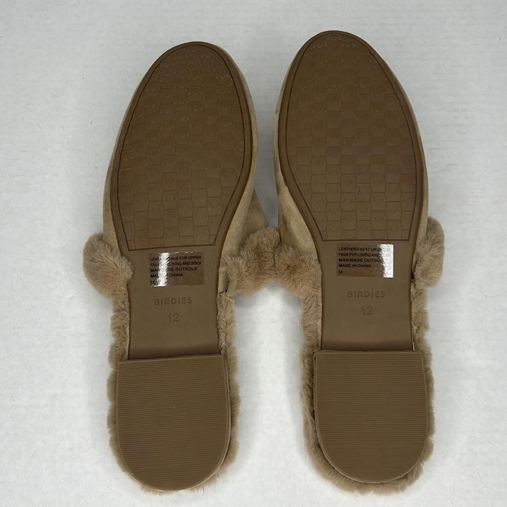 Other Birdies - Songbird, Leather & Faux Fur Mule, 12 Size US 12 / IT 42 - 8 Thumbnail