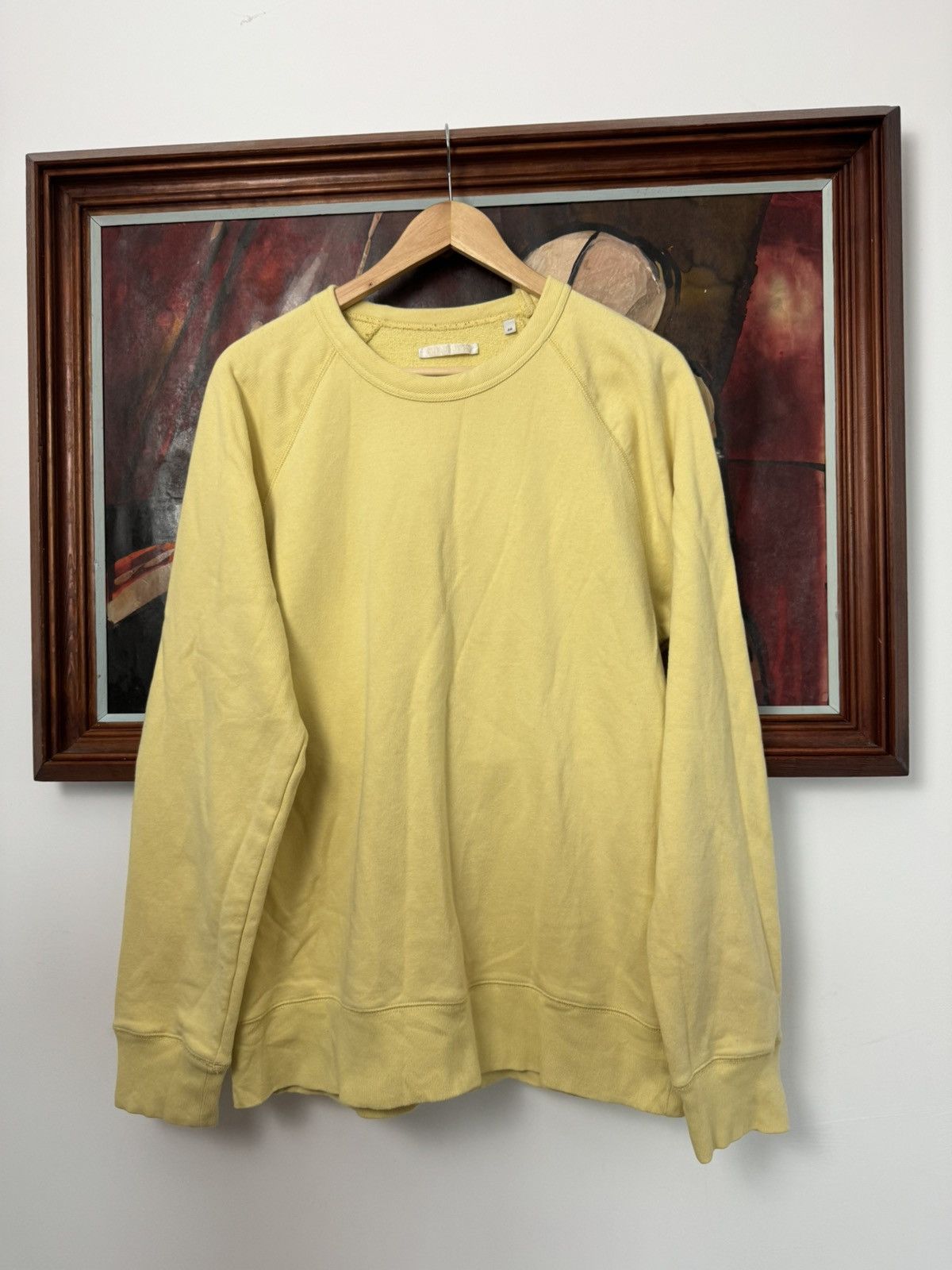 Our Legacy Our Legacy Crewneck High Quality Basic Casual Sun Yellow Size US M / EU 48-50 / 2 - 1 Thumbnail