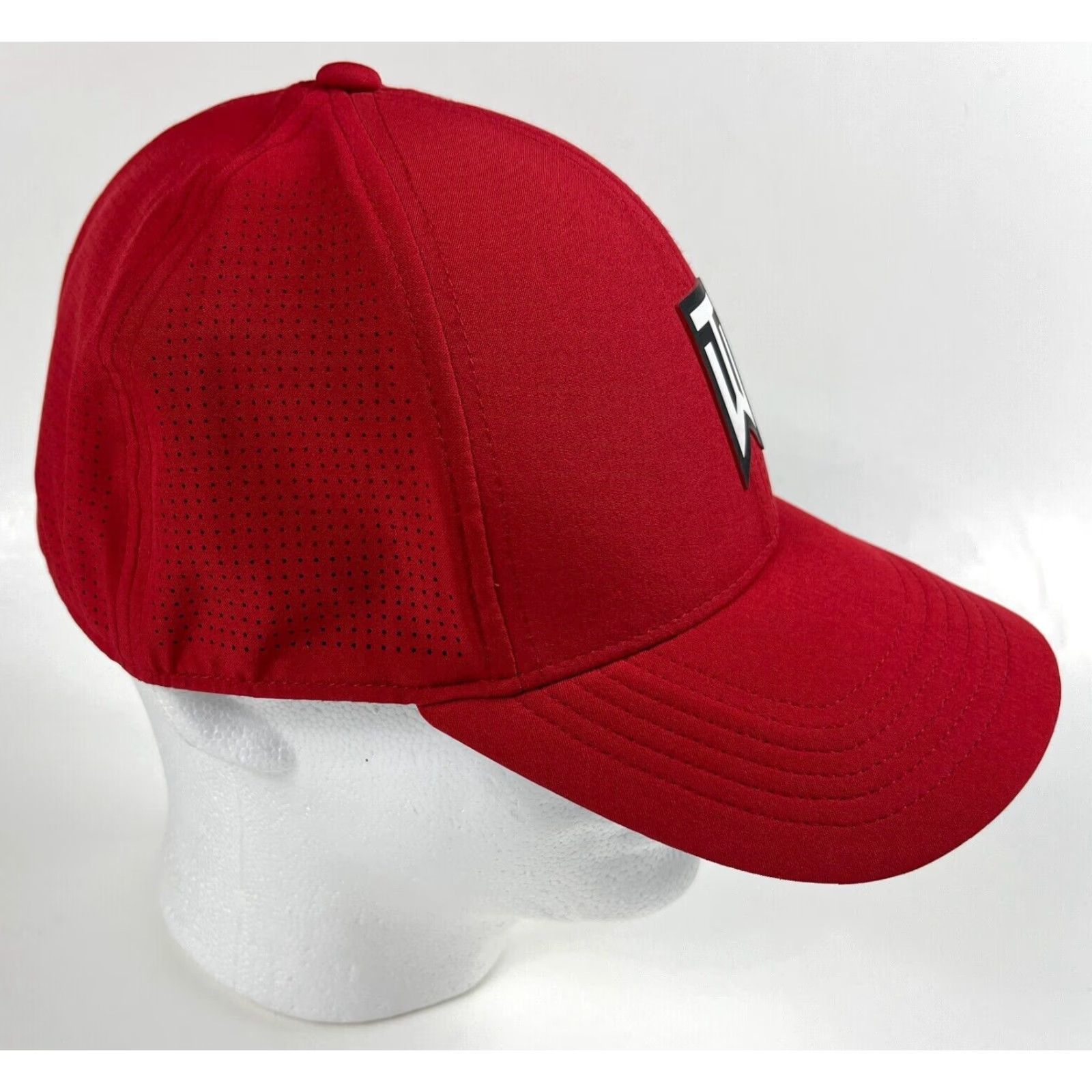Nike Nike Tiger Woods Collection Legacy91 Dri-Fit Golf Hat L/XL Men Red Vintage Size ONE SIZE - 4 Thumbnail