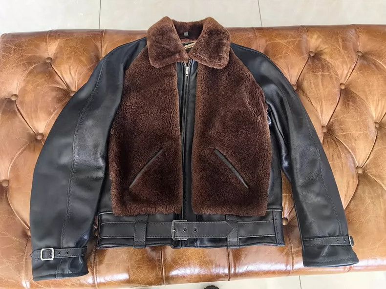 The Real McCoy's the real mccoys Size 38Brown Bear Leather Jacket Size US M / EU 48-50 / 2 - 6 Thumbnail