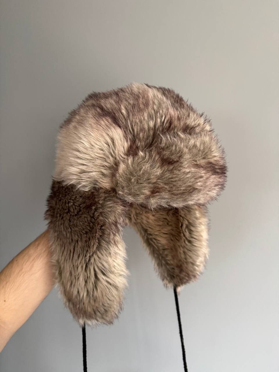Japanese Brand Vintage Fuzzy Ushanka Beanie Hat Faux Fur Size ONE SIZE - 2 Thumbnail