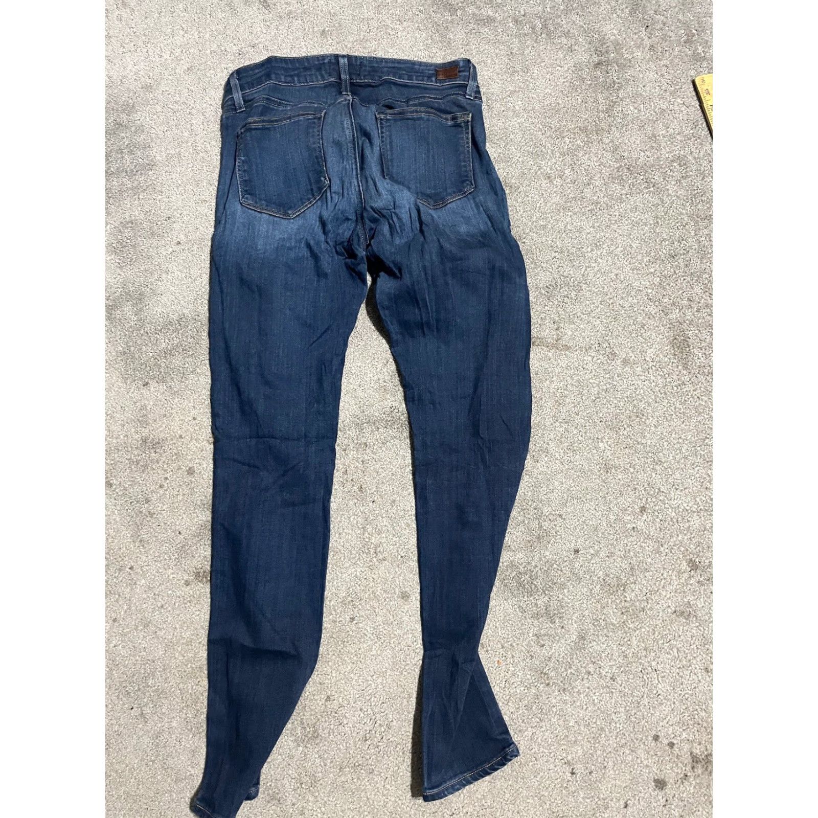 Paige Paige Skyline Skinny Jeans Women Size 28 in Dark Wash Size 28" / US 6 / IT 42 - 3 Thumbnail