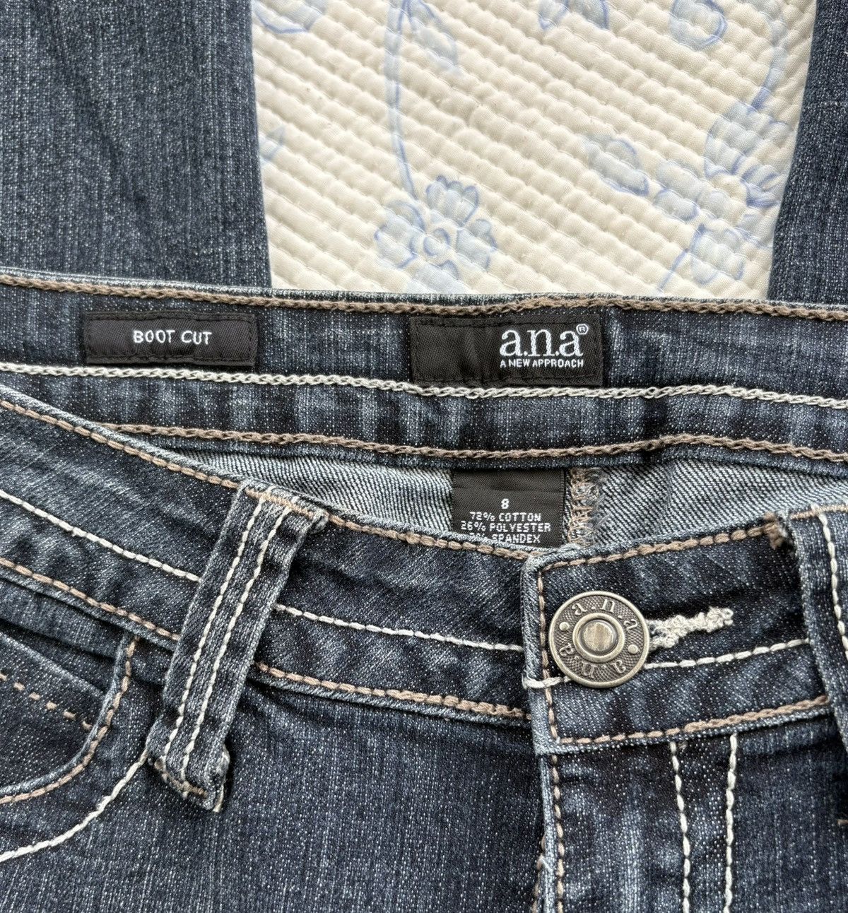 Other A.N.A Streetwear Jeans Flared Denim Size US 30 / EU 46 - 16 Thumbnail