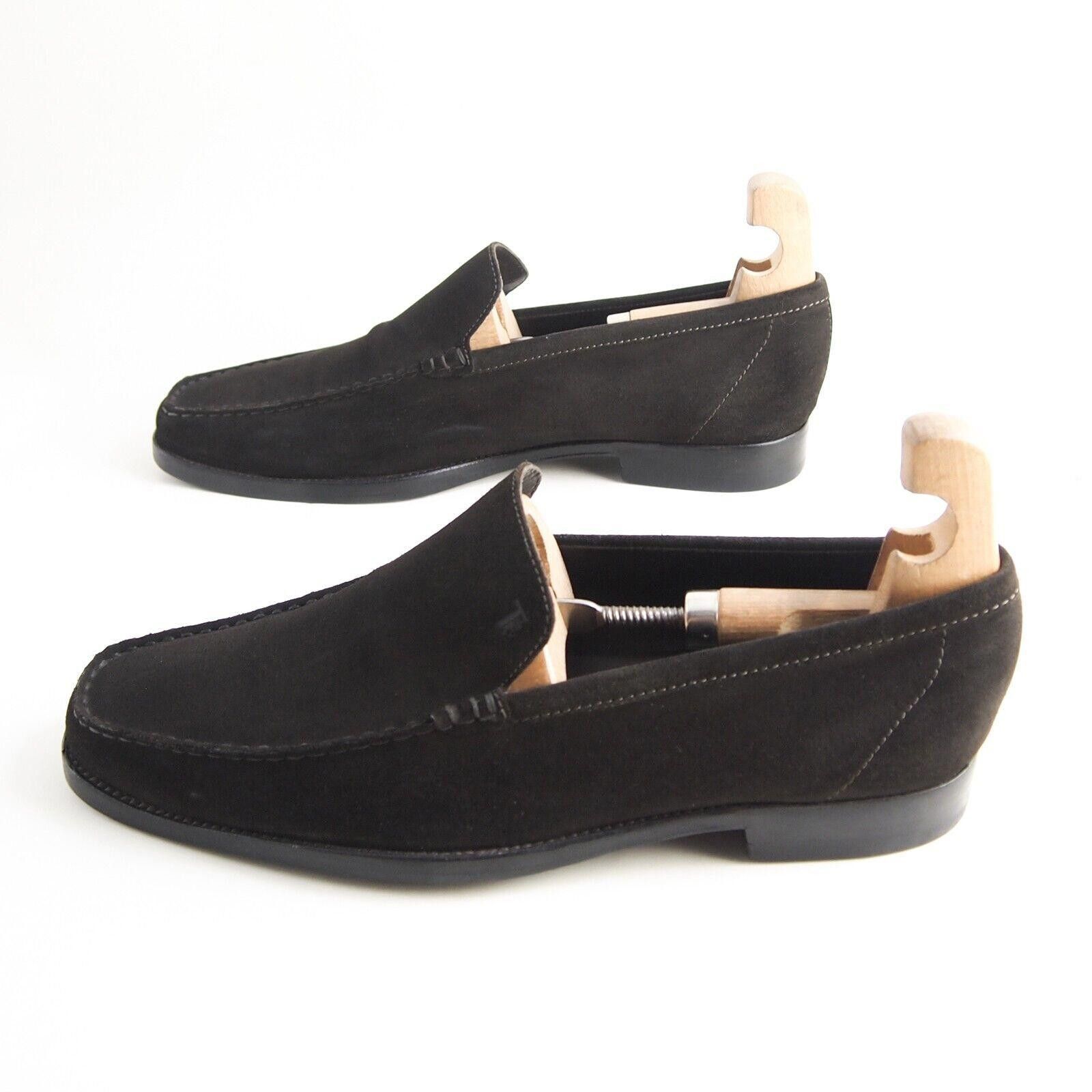 Tod's TOD's Moccasin Loafers Brown Suede Mens EU 43.5 US 10.5 Size US 10.5 / EU 43-44 - 2 Thumbnail