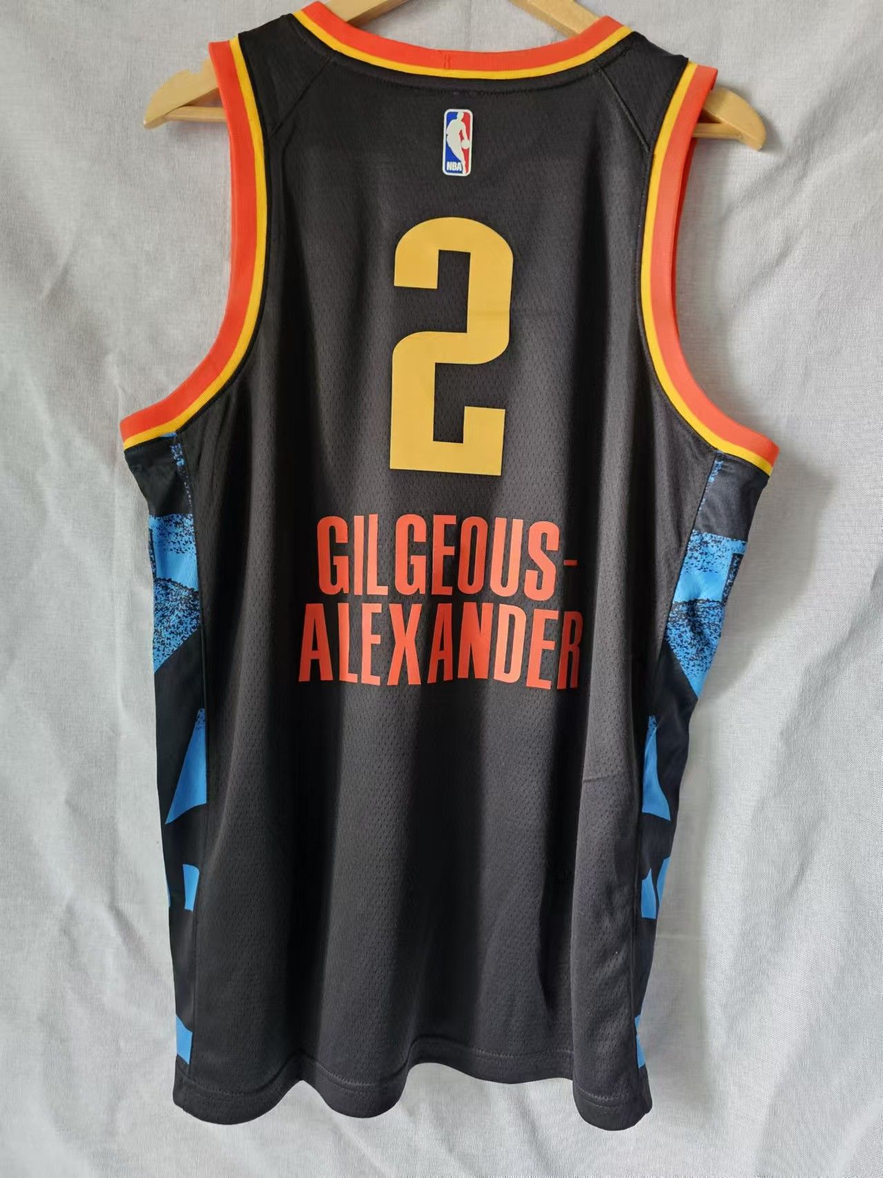 NBA Oklahoma City Thunder Shai Gilgeous-Alexander Jersey City Size US L / EU 52-54 / 3 - 2 Thumbnail