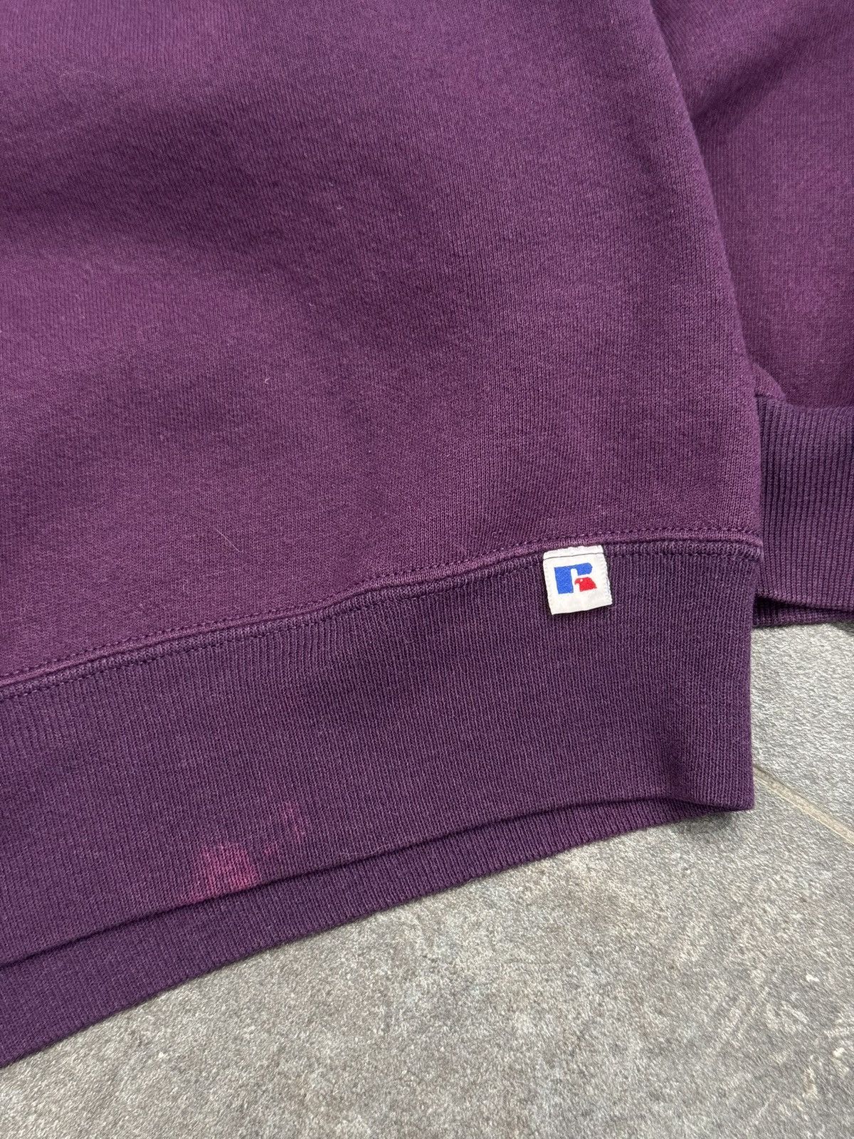 Russell Athletic Vintage 90’s Russell Atheltic Crewneck Sweatshirt Purple Size US XXL / EU 58 / 5 - 9 Thumbnail