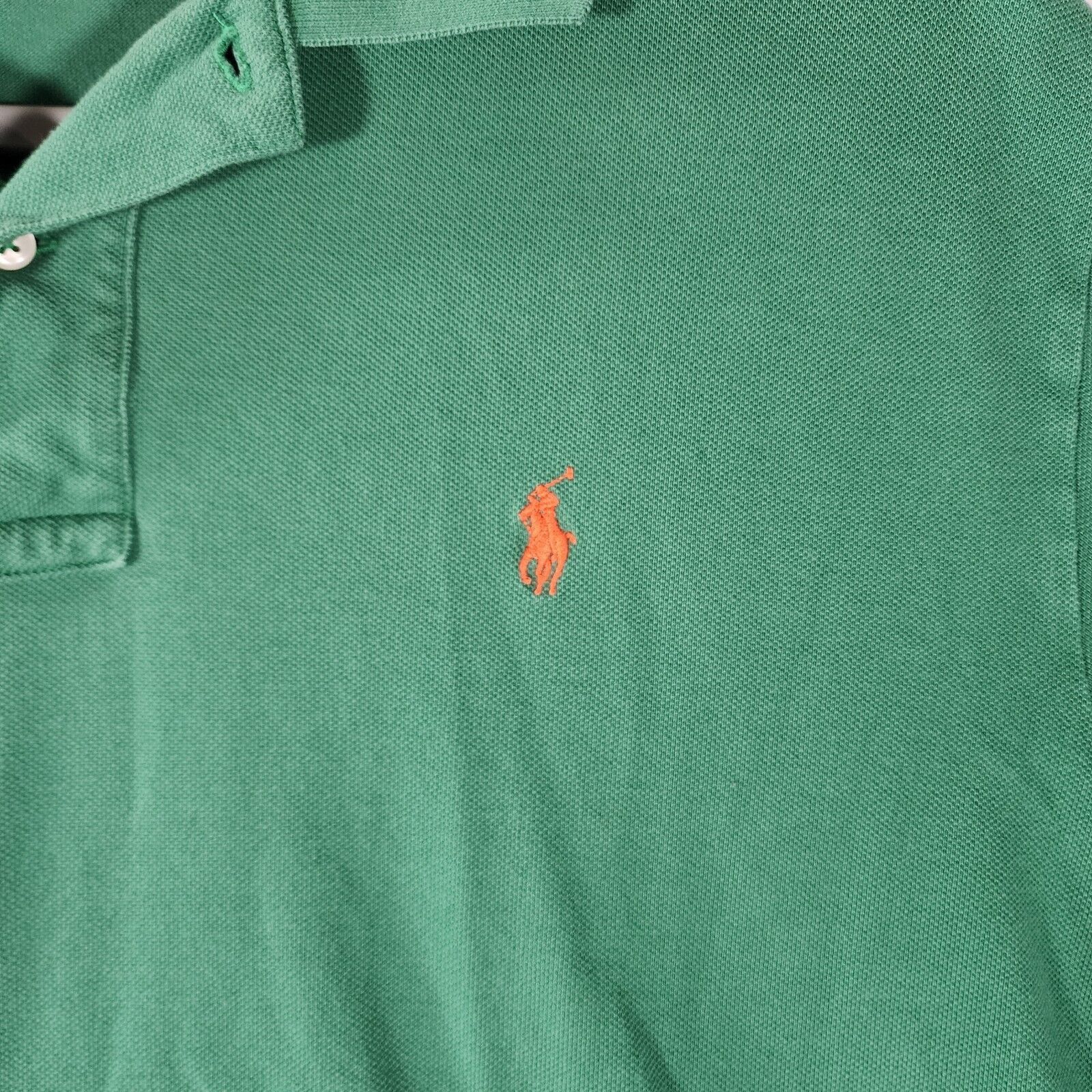 Ralph Lauren Polo by Ralph Lauren Long Sleeved Polo Emerald Green Size US L / EU 52-54 / 3 - 3 Thumbnail