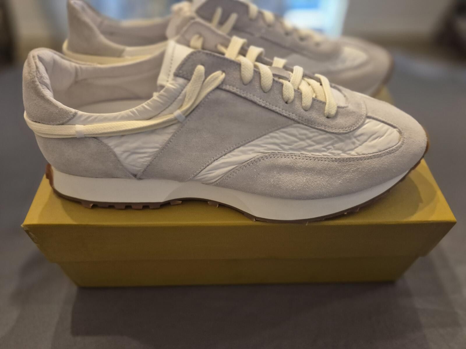 Rhude RHUDE Runners 12 M White/Grey Brand New Size US 12 / EU 45 - 10 Thumbnail