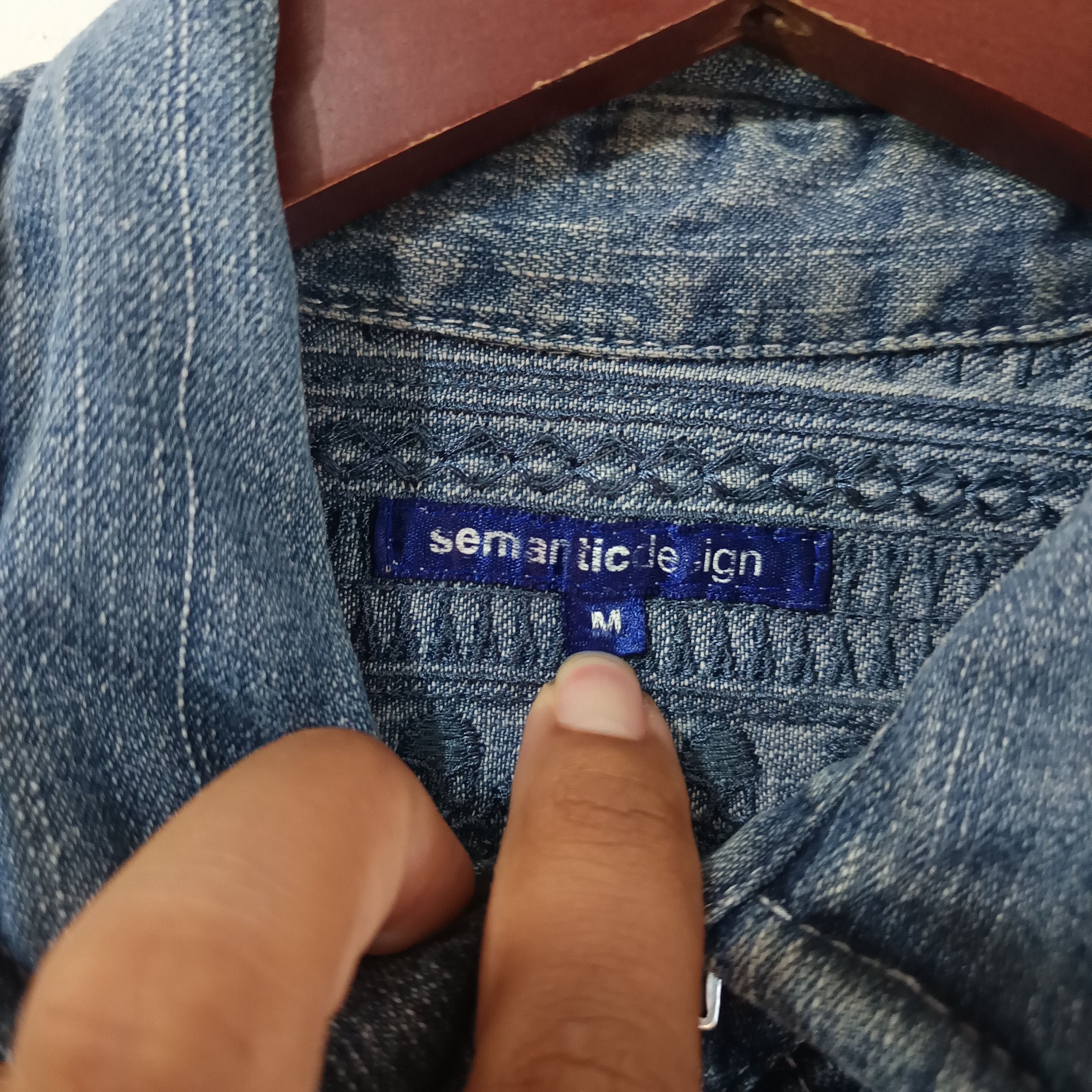 semanticdesign Semantic Design Denim Shirt Size US M / EU 48-50 / 2 - 5 Thumbnail