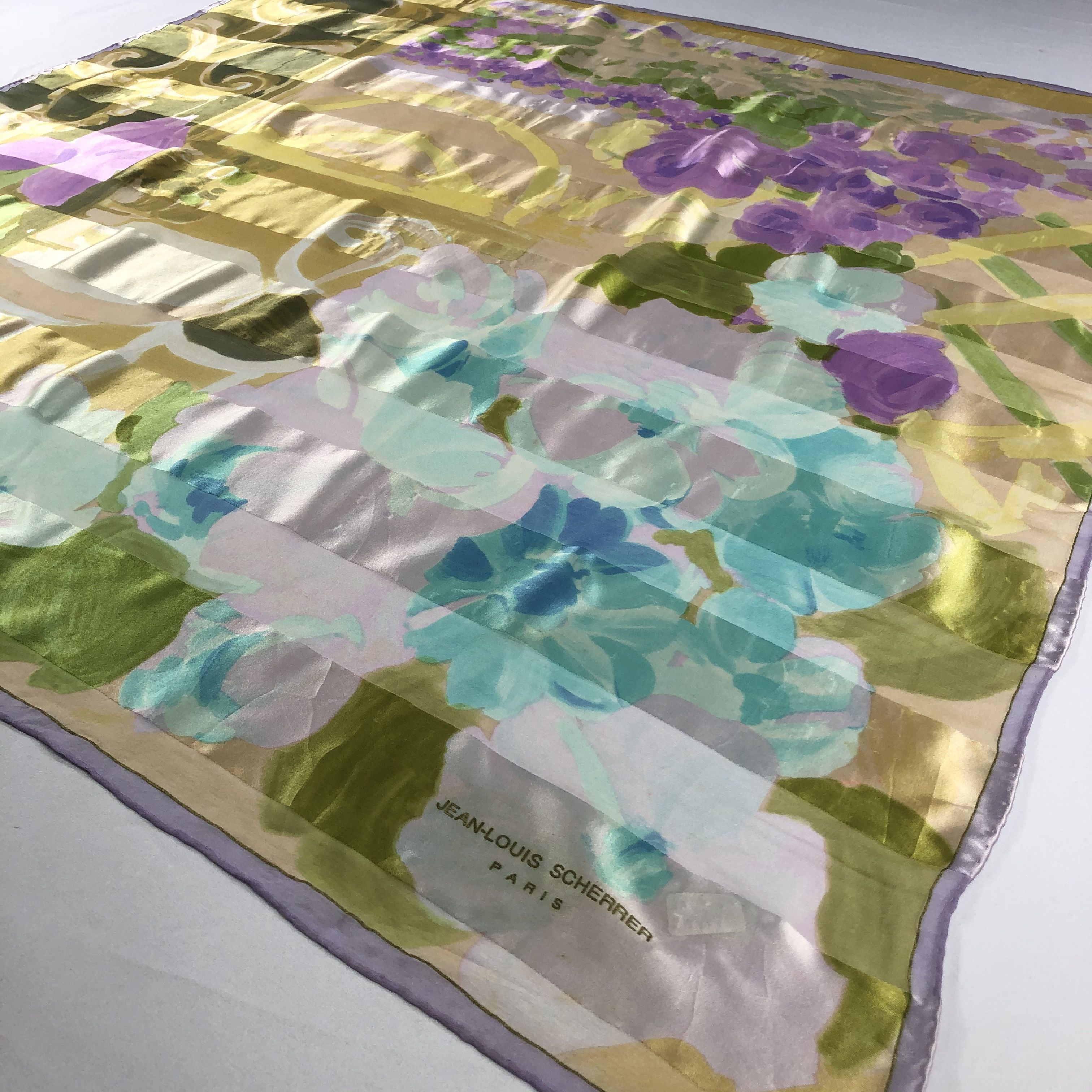 Jean-Louis Scherrer Vintage Jean Louis Scherrer Silk Scarf Size ONE SIZE - 3 Thumbnail