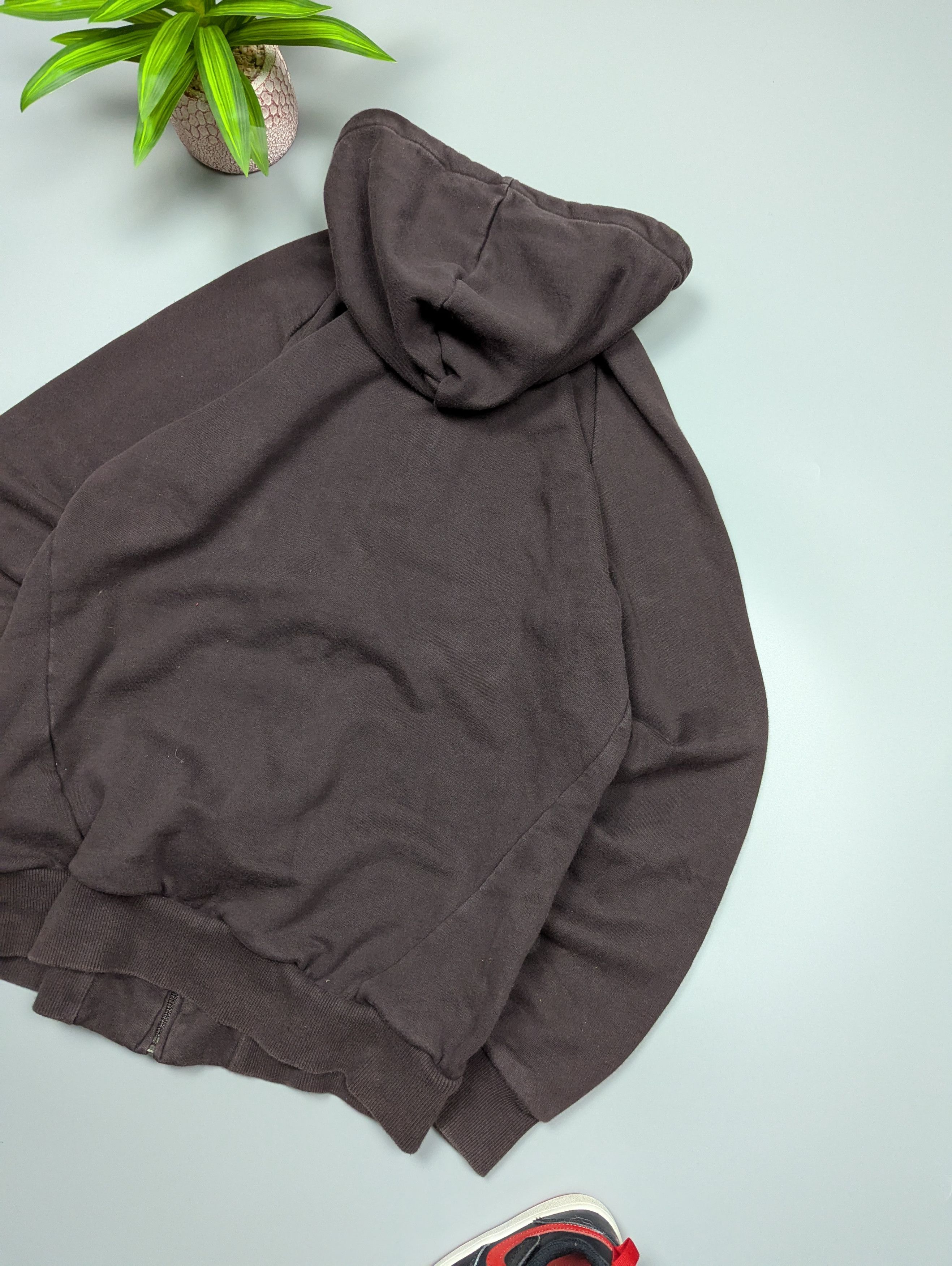 Puma PUMA Vintage Men's Full Zip Hoodie Dark Brown Y2k Size US M / EU 48-50 / 2 - 10 Thumbnail
