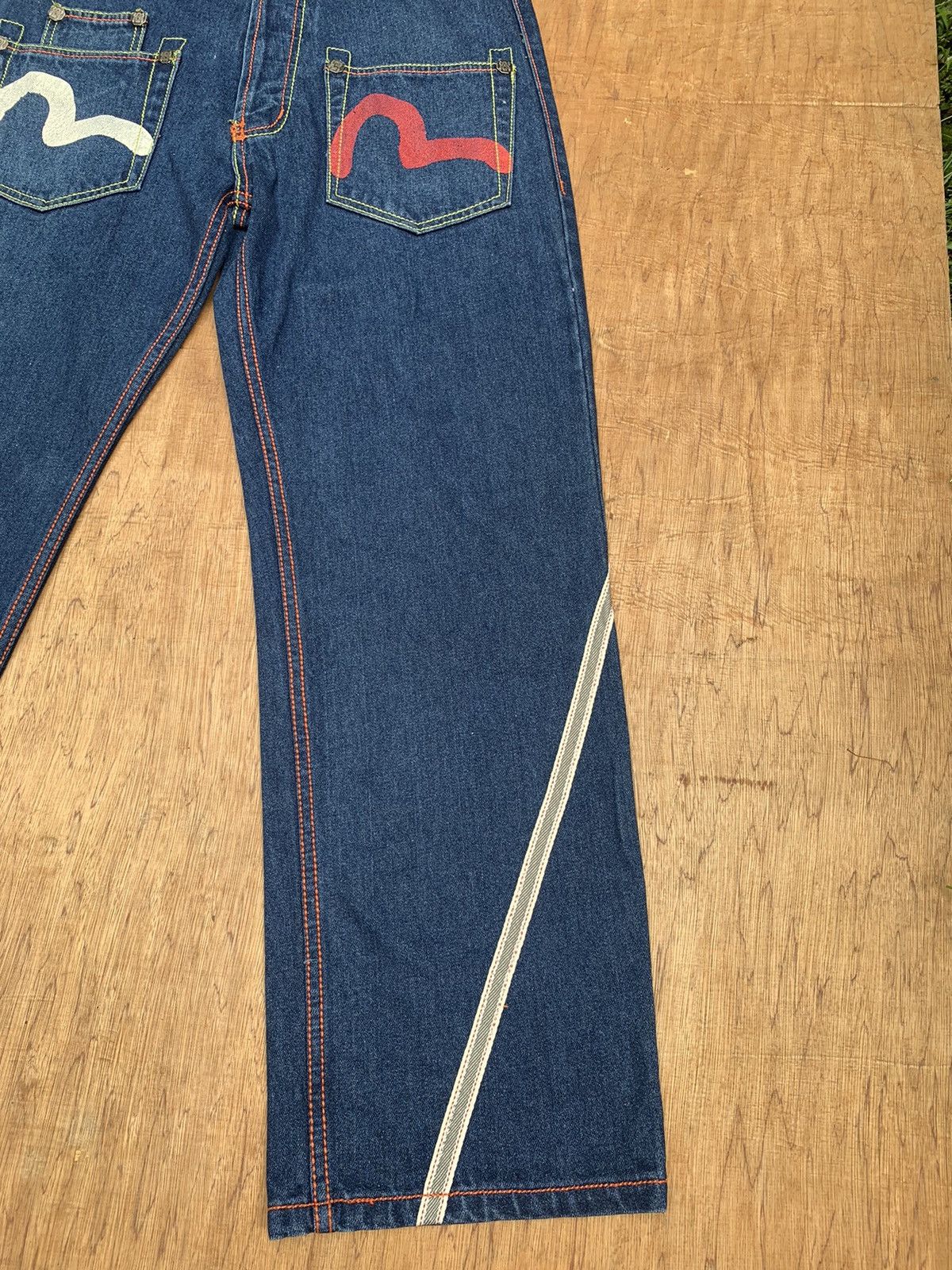Vintage REVE Evisu Logo Japanese Denim Pants Size US 34 / EU 50 - 10 Thumbnail
