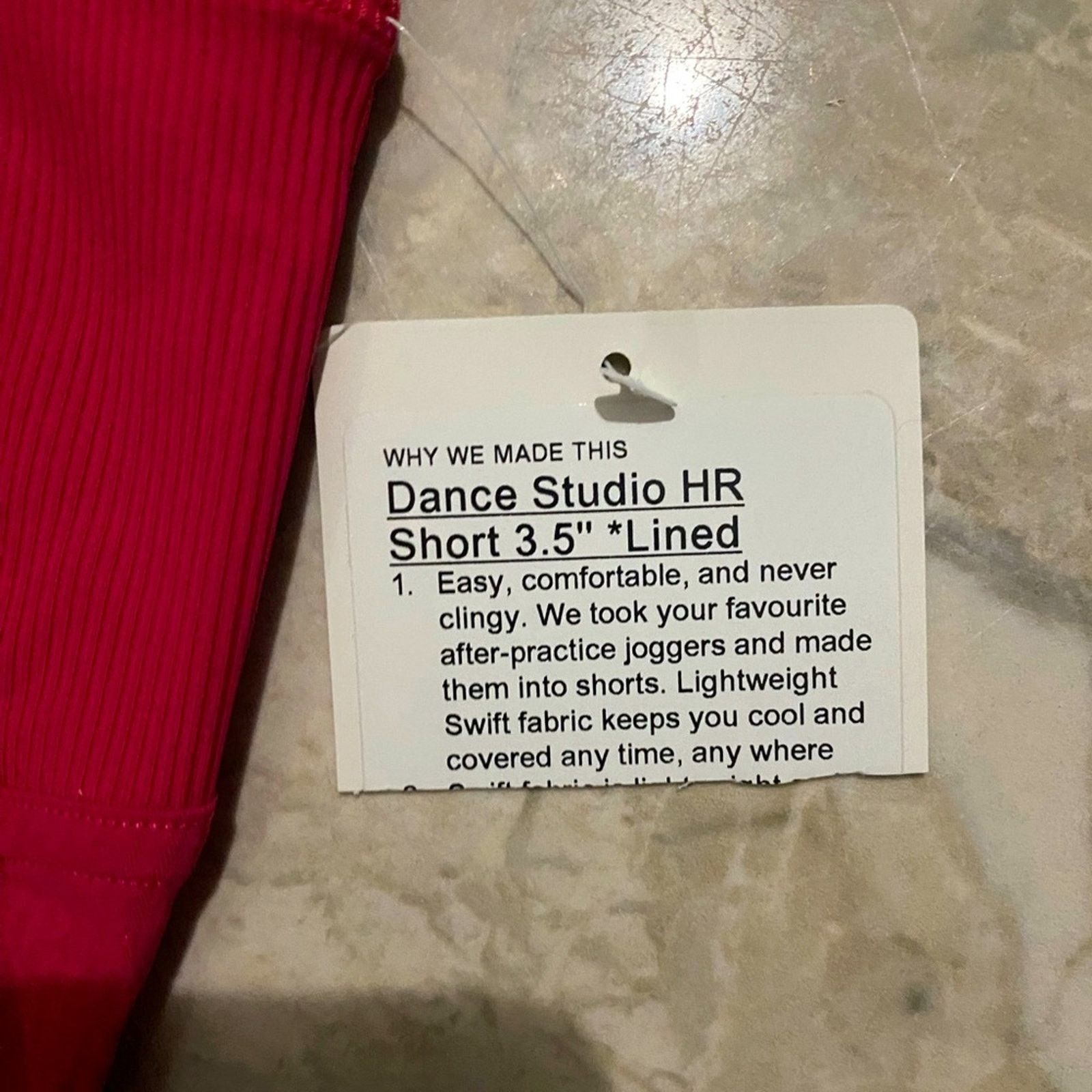 Lululemon NWT Lululemon Dance Studio High-Rise Short 3.5" Size 32" / US 10 / IT 46 - 7 Thumbnail