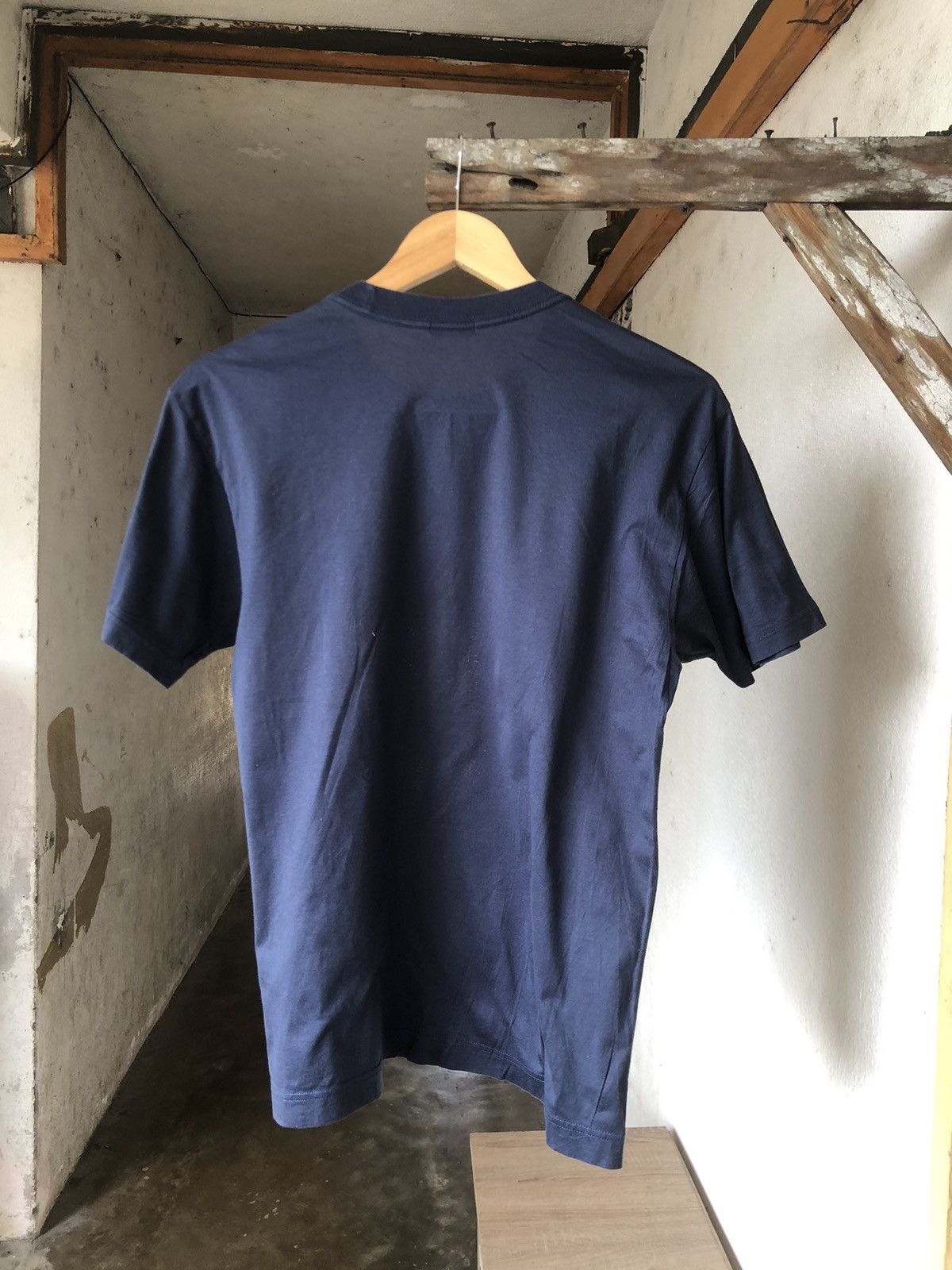 Celine Vintage 90s Celine Small Embroidery Logo Tshirt Size US M / EU 48-50 / 2 - 14 Thumbnail