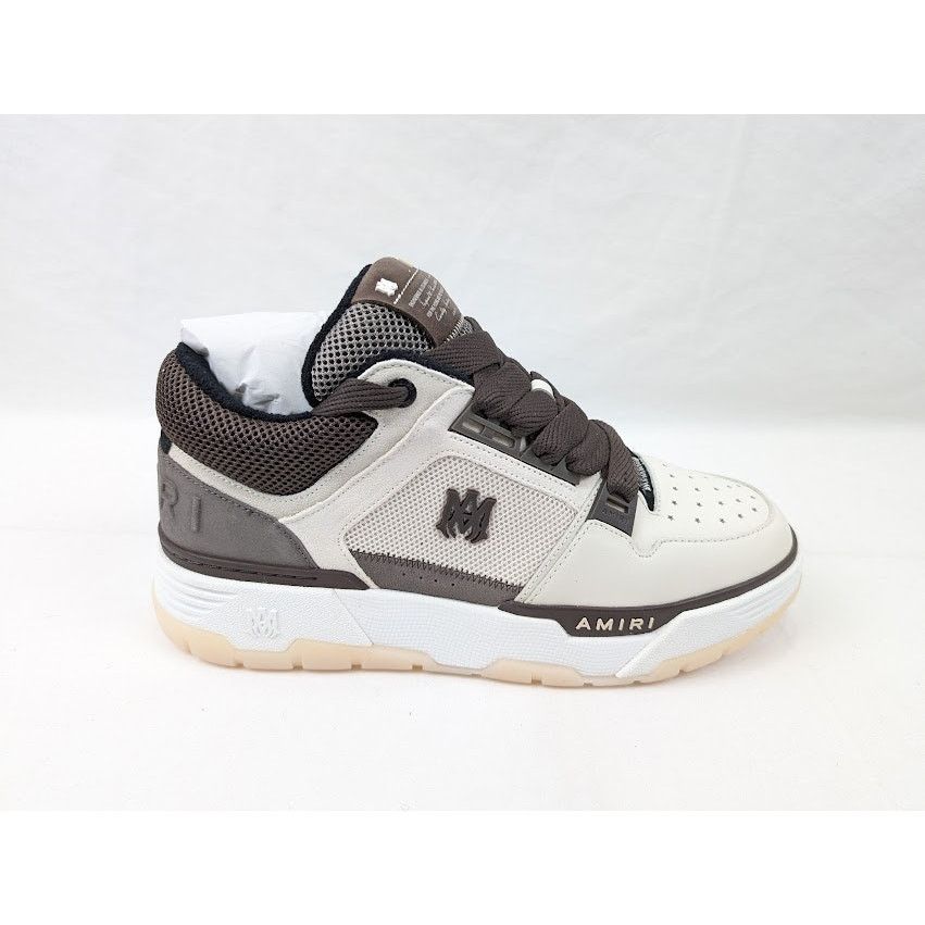 Amiri o1rshd1 Q: 3 / MA-1 Low-Top Sneakers in Brown Size US 13 / EU 46 - 1 Thumbnail