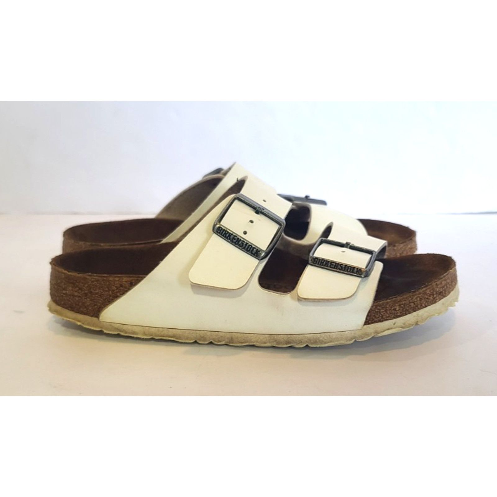 Birkenstock Birkenstock Arizone Birko-Flor Womens Sandals EUR 38 US 7 Size US 7 / IT 37 - 3 Thumbnail