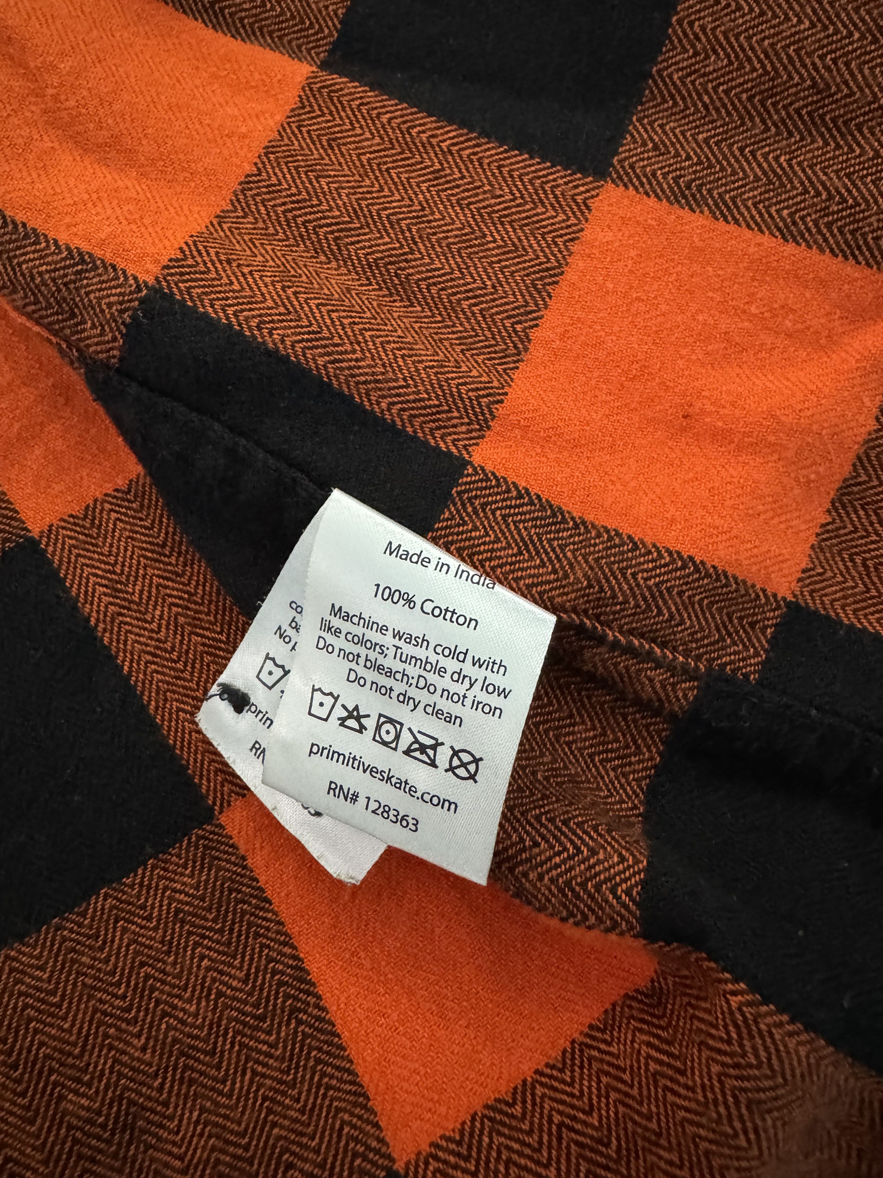 Primitive Primitive Cotton Flannel Large Size US L / EU 52-54 / 3 - 4 Thumbnail