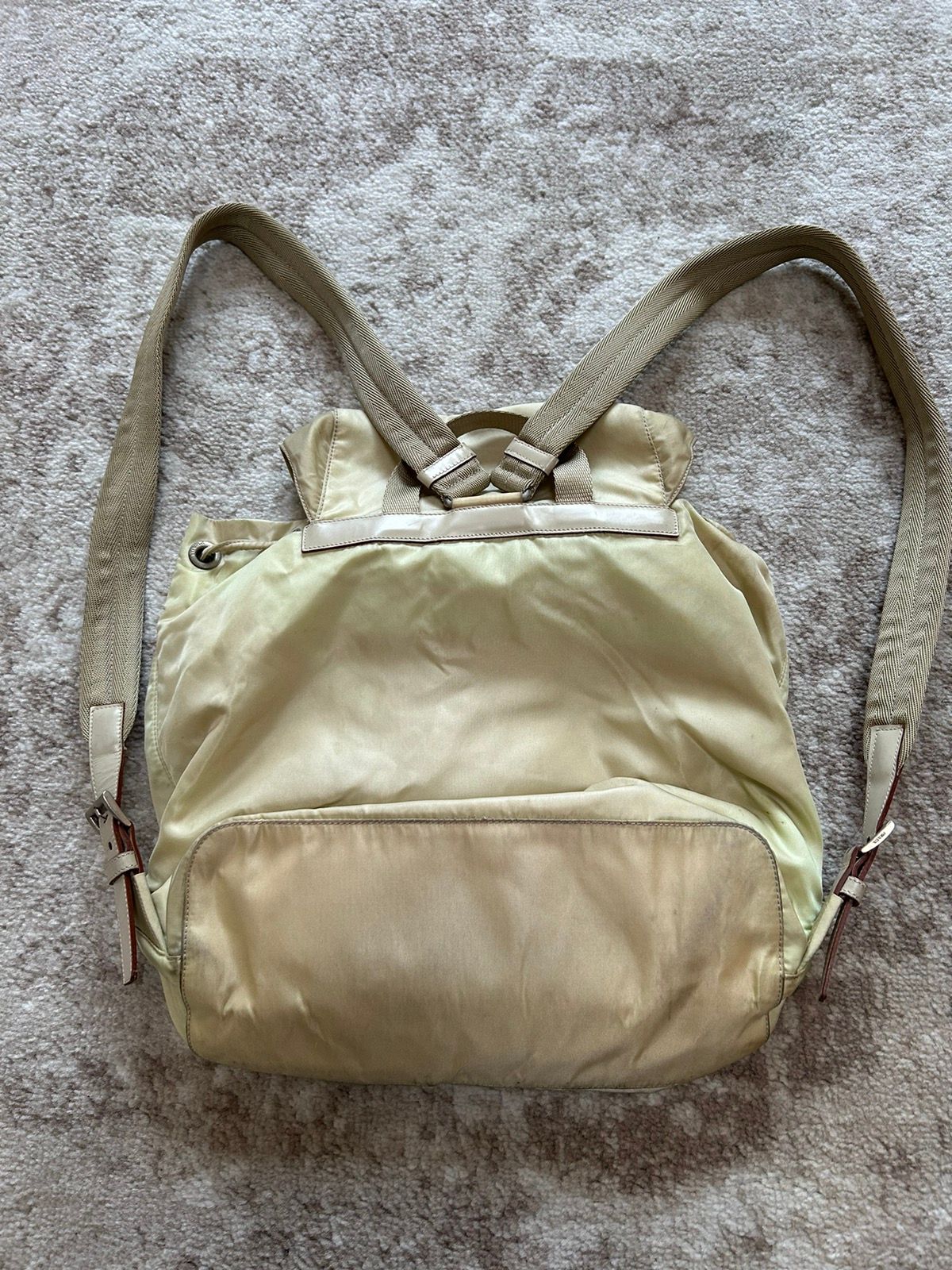 Vintage Late 90s Prada Large Nylon Backpack / Rucksack Size ONE SIZE - 13 Preview