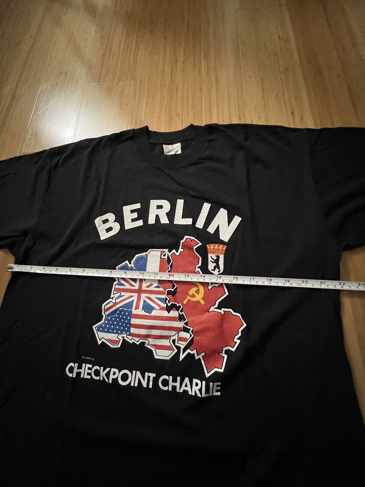 Other Vintage berlin checkpoint charlie t shirt Size US XL / EU 56 / 4 - 4 Thumbnail