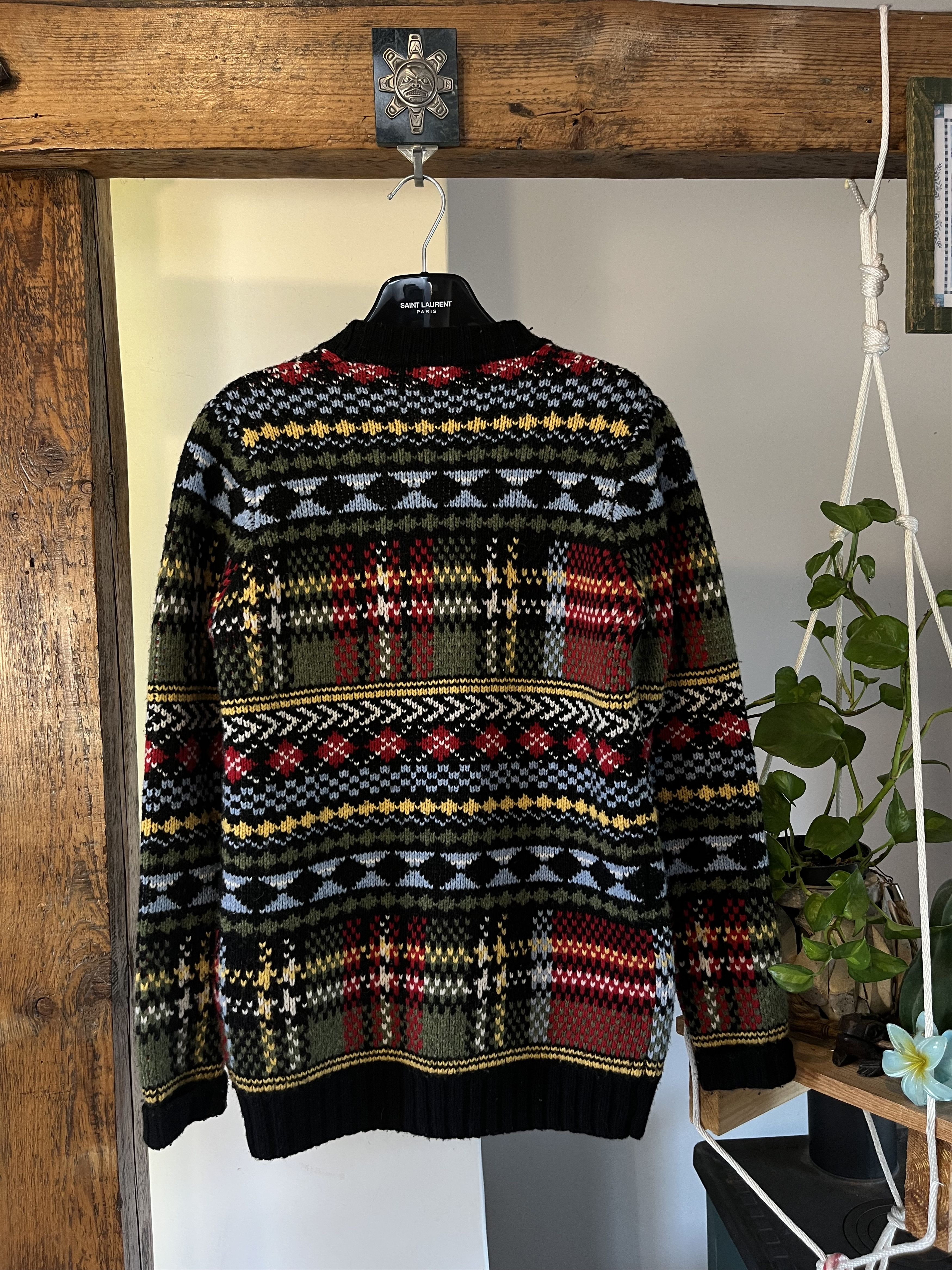 Fred Perry Fred Perry Chunky Wool Cardigan Multicolor Slim Fit Size US S / EU 44-46 / 1 - 2 Thumbnail