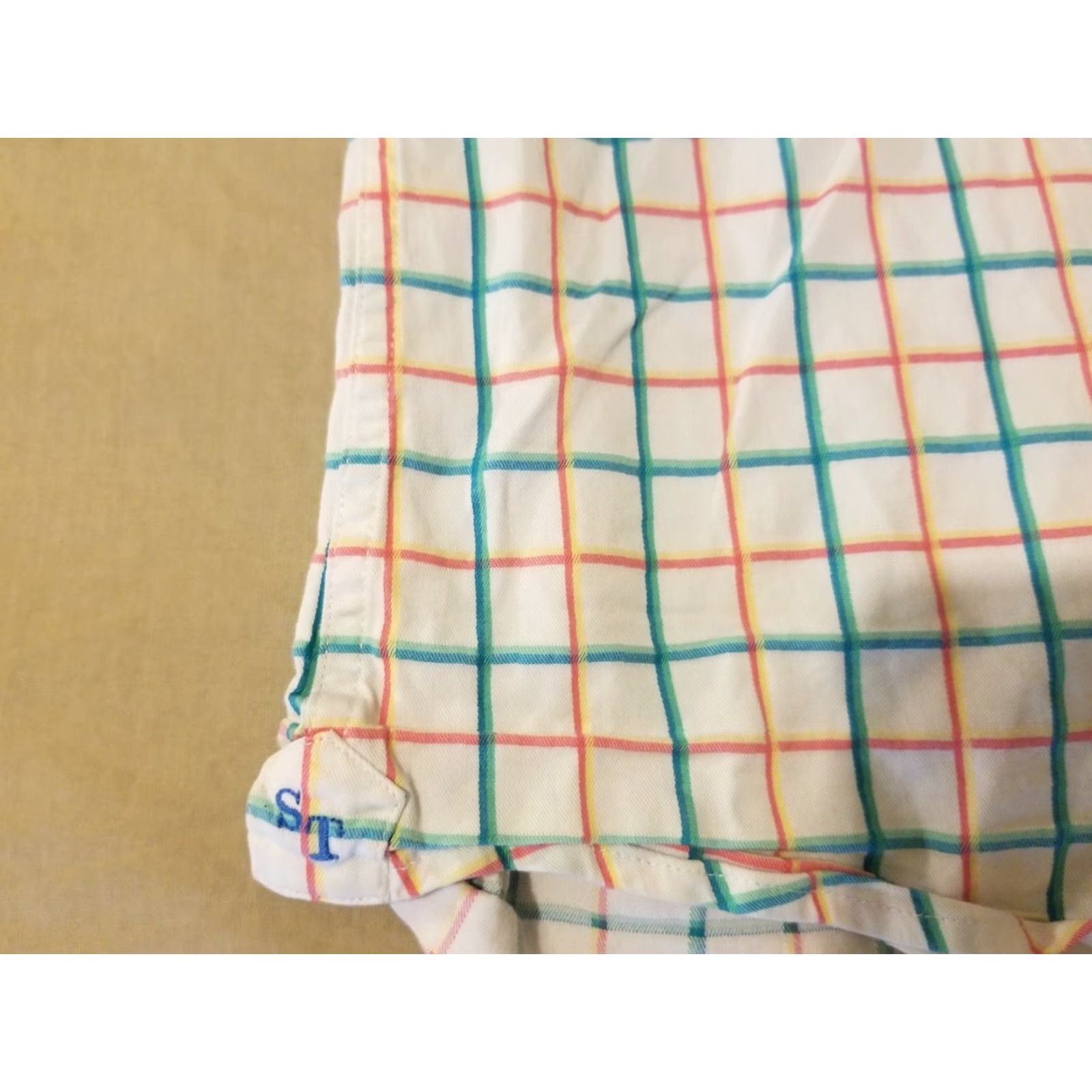 Southern Tide Southern Tide Mens Dress Shirt Button-Up Cotton White S Small Long Sleeve Mens Shirt Size 36R - 2 Thumbnail