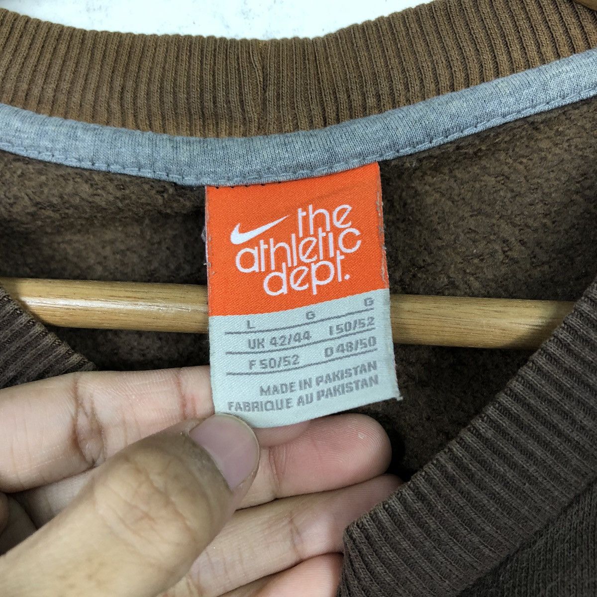 Nike Nike Essential Micro Swoosh Sweatshirt — Washed Cocoa Tone Size US L / EU 52-54 / 3 - 14 Thumbnail