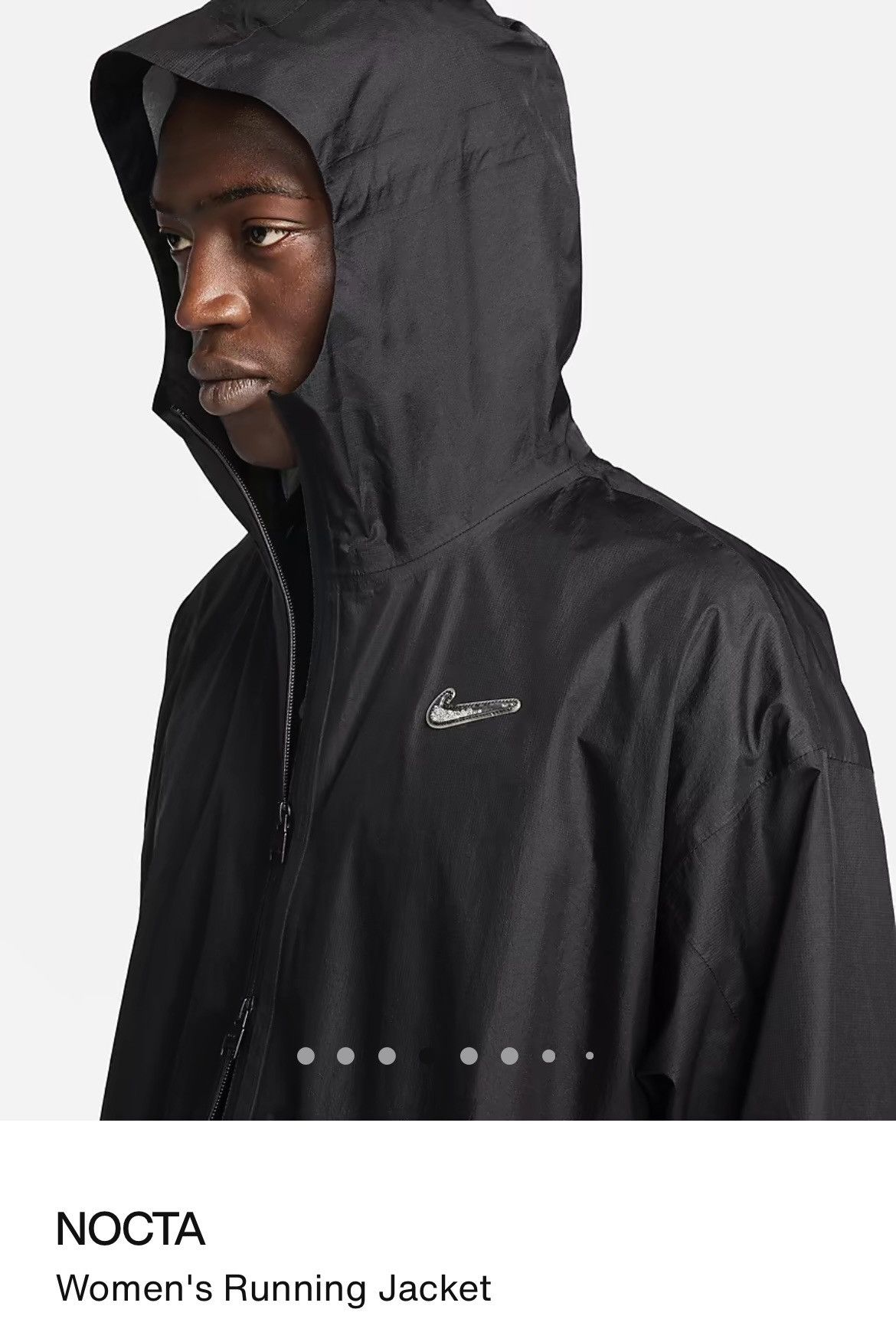 Nike Nocta Distant Regards Women Running Jacket Size S / US 4 / IT 40 - 2 Thumbnail