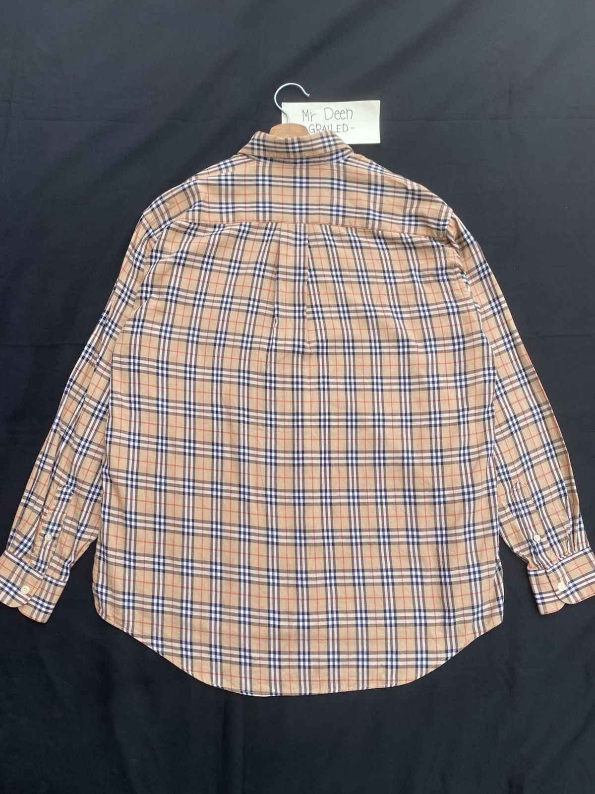 Burberry Rare Vintage Burberry Longsleeve Buttons Checkered Shirt Size US L / EU 52-54 / 3 - 21 Thumbnail