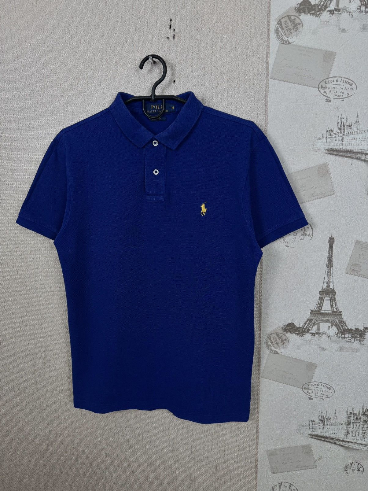 Polo Ralph Lauren 🇺🇸 Polo Ralph Lauren T shirt Men Blue Rare Retro Hype M Size US M / EU 48-50 / 2 - 8 Thumbnail