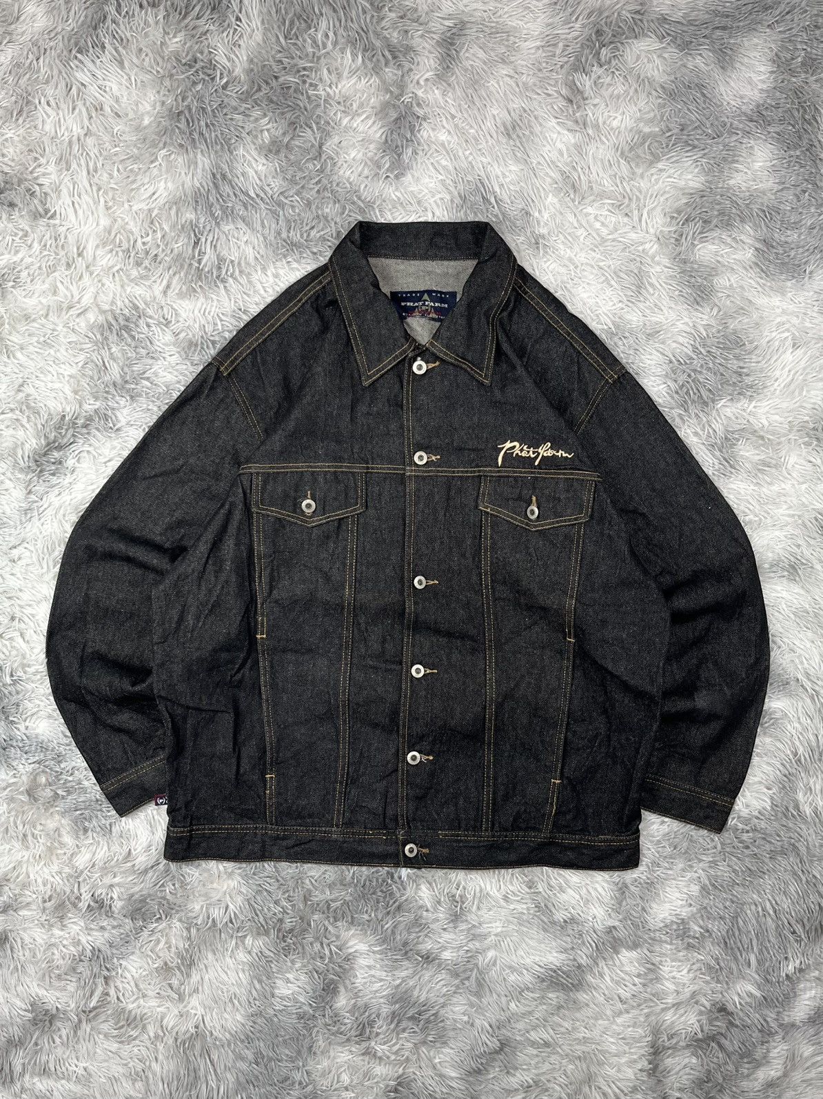Phat Farm vintage Y2K,90s Phat Farm denim jacket Size US L / EU 52-54 / 3 - 3 Thumbnail