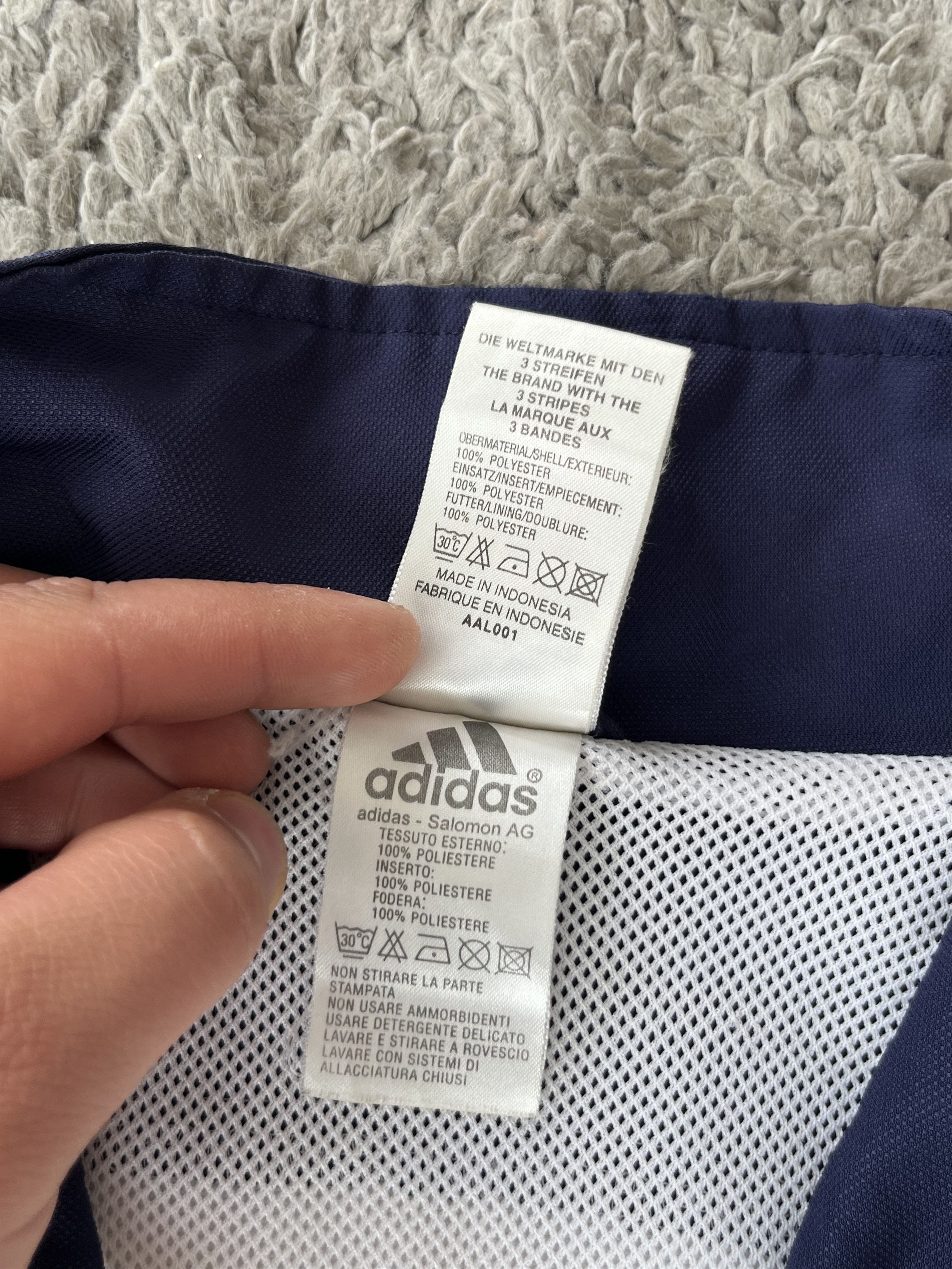 Adidas ADIDAS Vintage 90’s France Football Jacket Soccer Track Top Size US XL / EU 56 / 4 - 10 Thumbnail