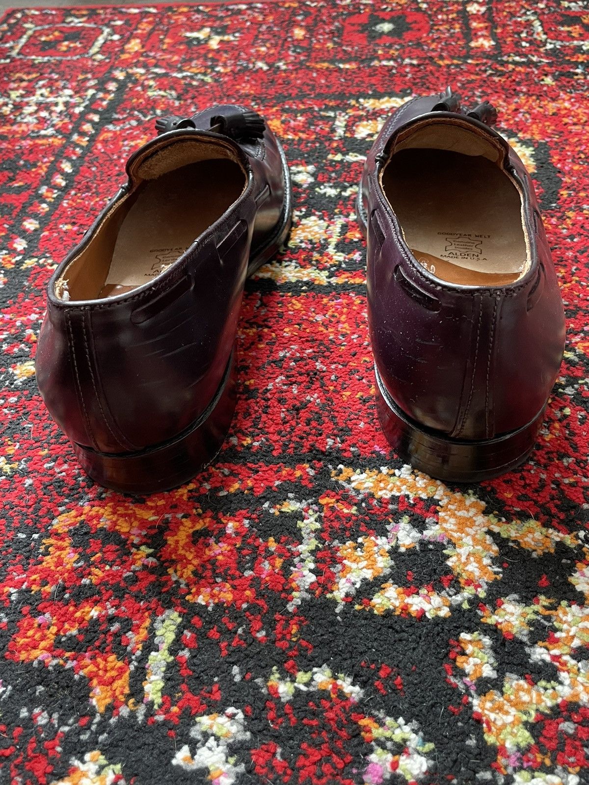 Alden Tassal Mocc Cordovan Size US 11 / EU 44 - 7 Thumbnail