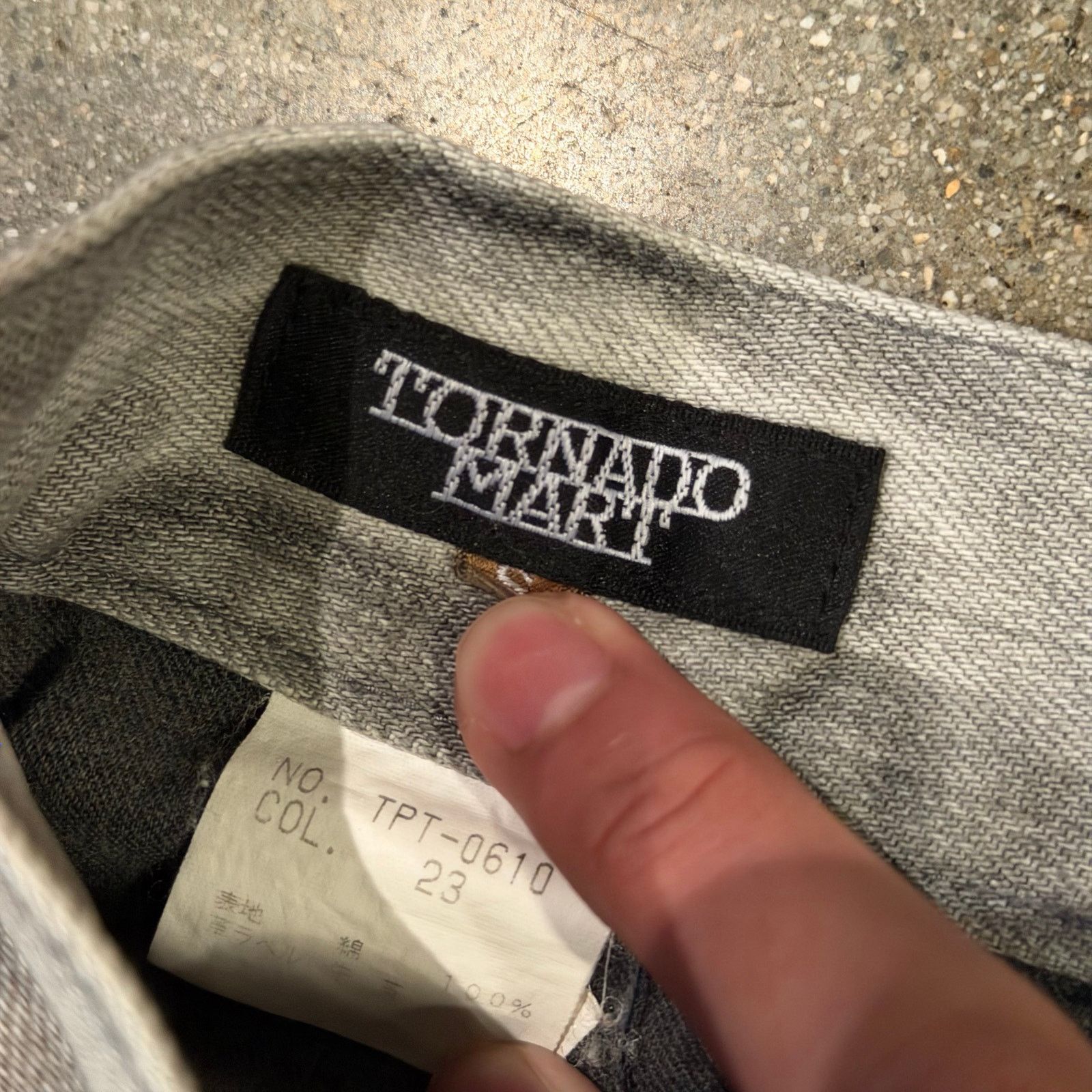 Tornado Mart Tornado mart whisker sand gray wash boot cut flare jeans Size US 29 - 4 Thumbnail
