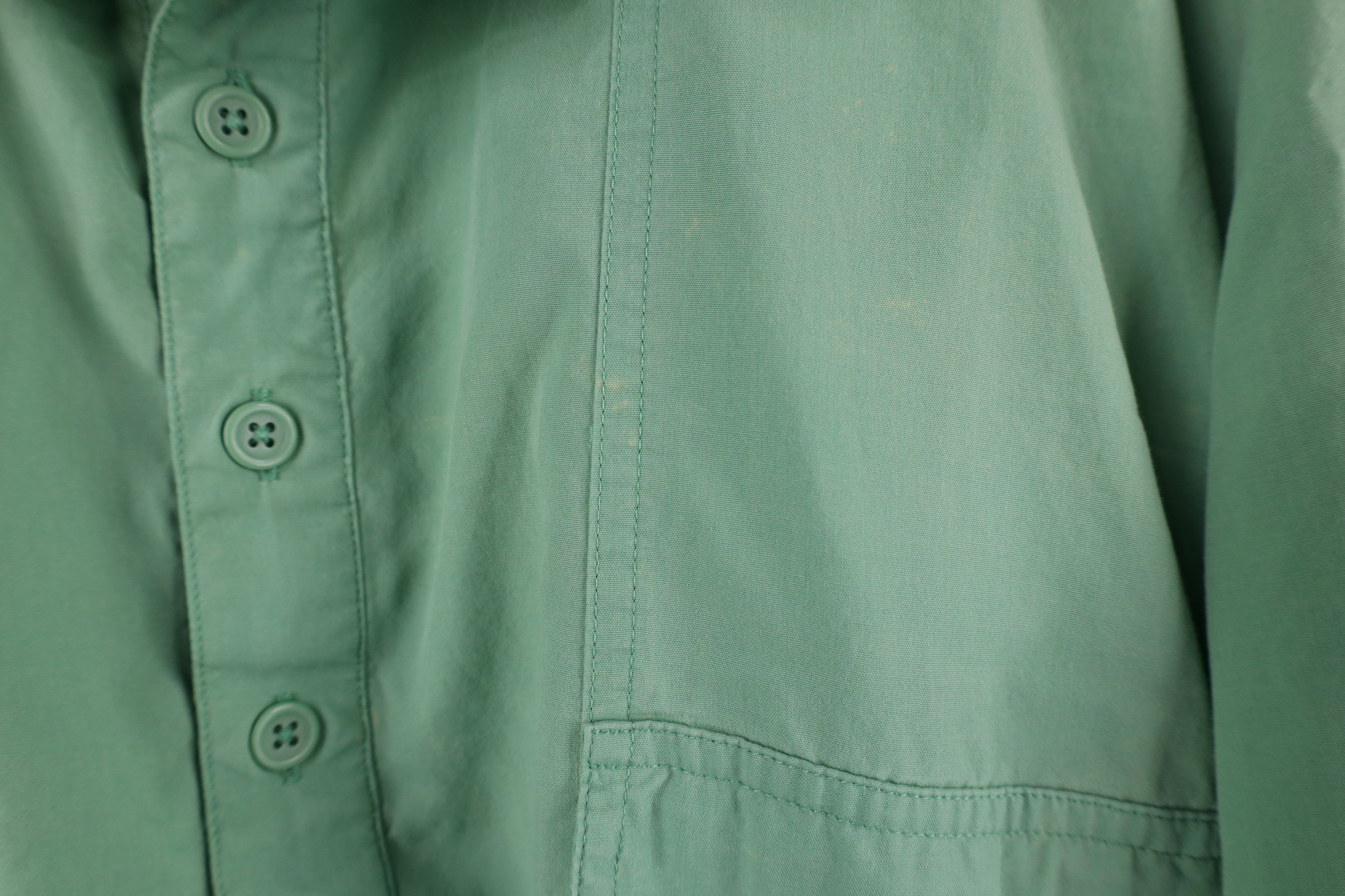 Vintage Vintage 90s Streetwear Panel Pullover Polo Shirt Green Size US XXL / EU 58 / 5 - 5 Thumbnail