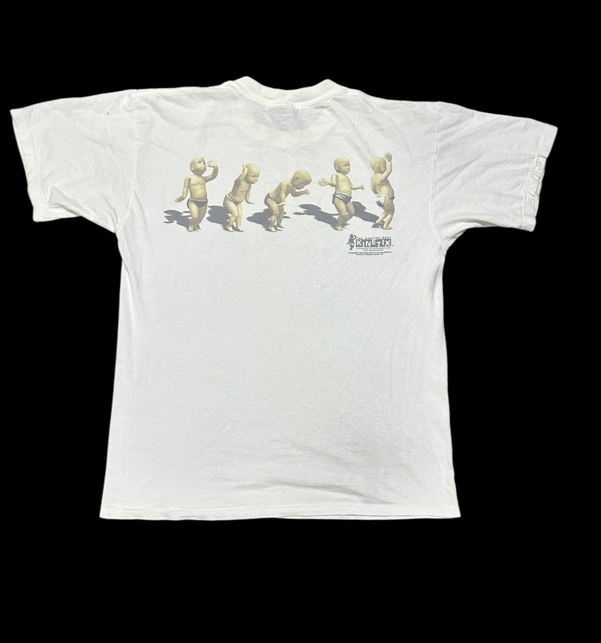 Vintage Vtg The dancing Baby tee Size US L / EU 52-54 / 3 - 2 Thumbnail