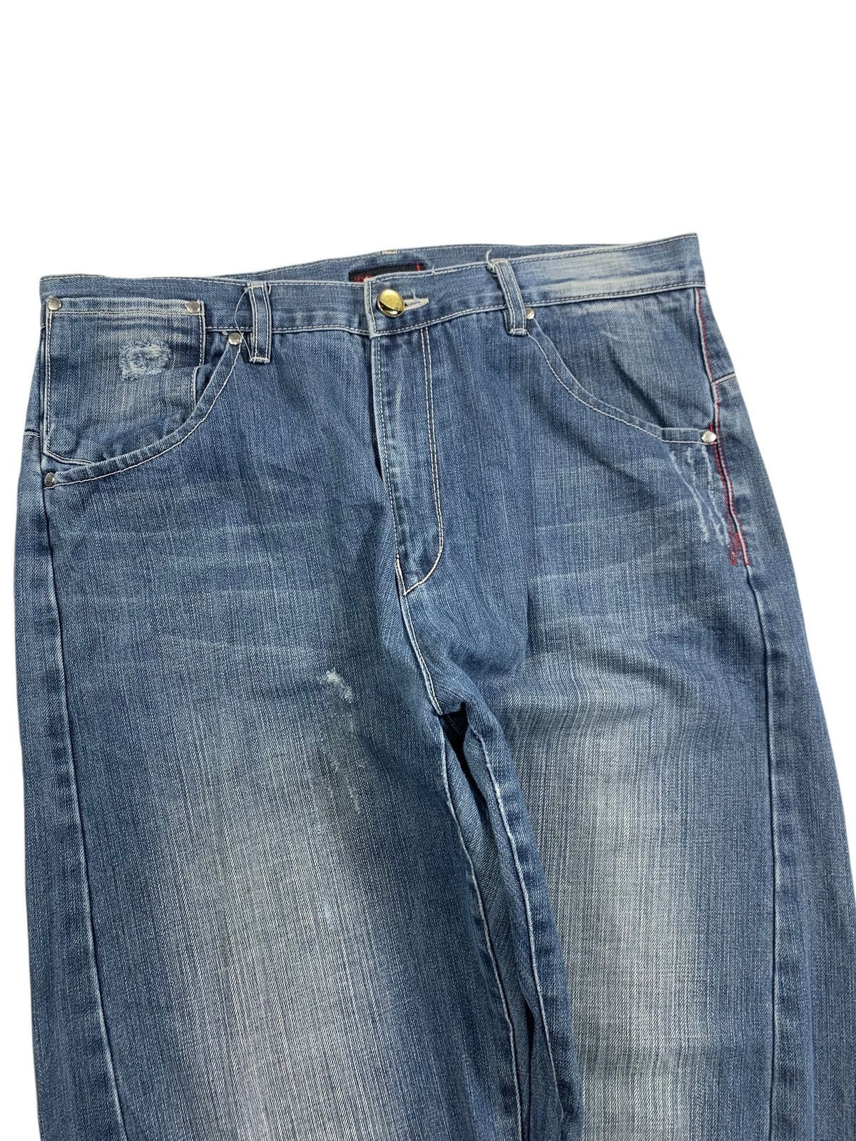 Levi's Vintage Clothing Levi’s engnireed jeans Pants Size US 35 - 4 Thumbnail
