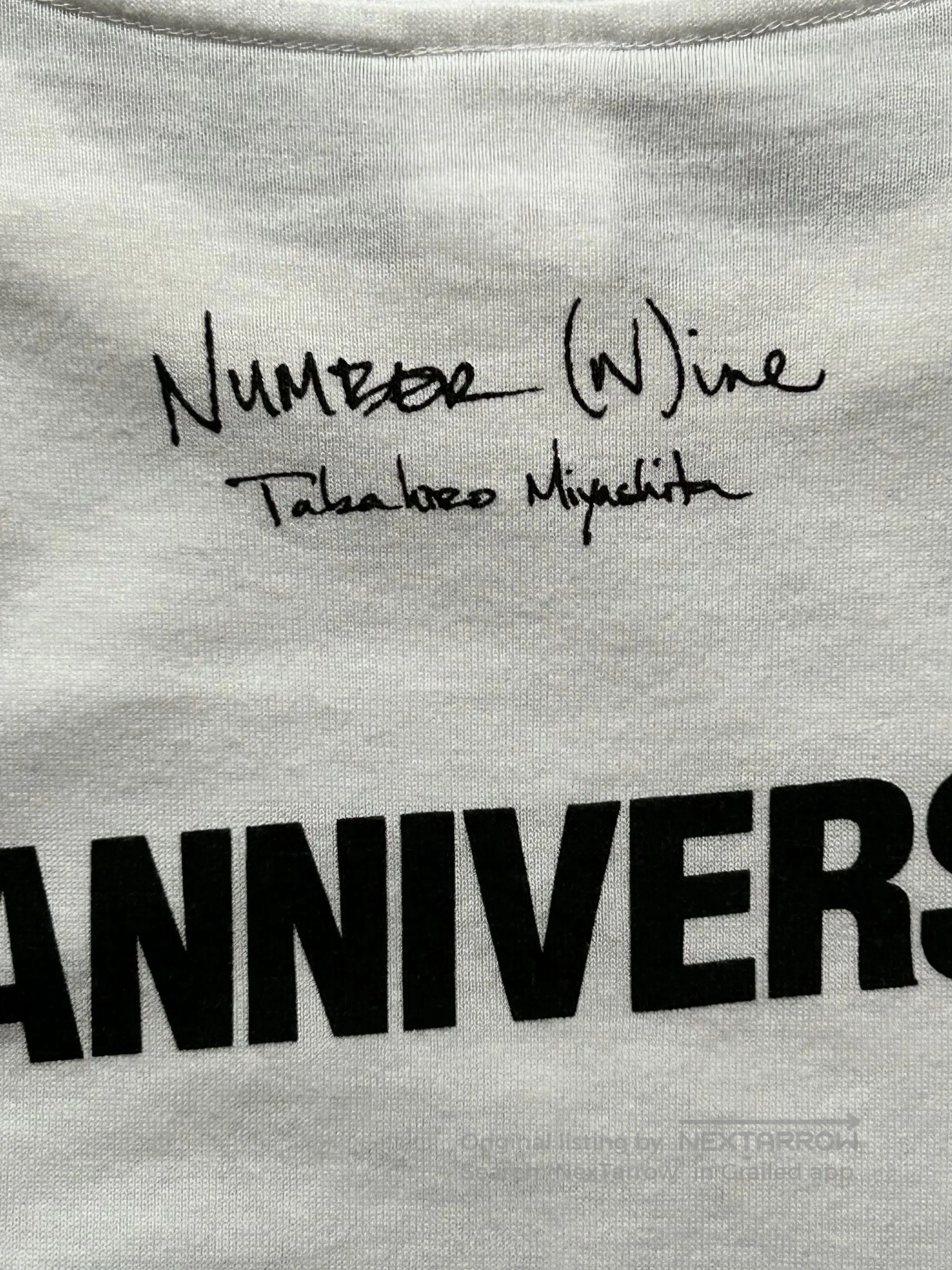 DEN IM by SIKI IM Number (N)ine 2nd Anniversary Tee. Size US L / EU 52-54 / 3 - 7 Thumbnail