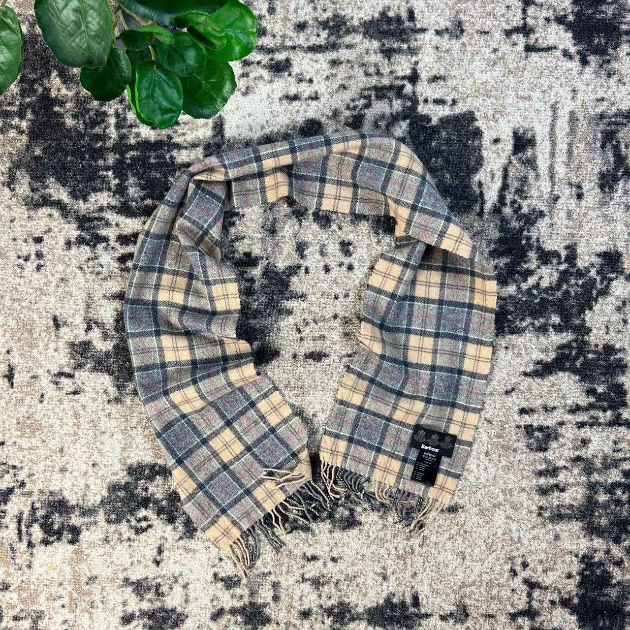 Barbour Barbour Vintage Checkered Plaid Scarf Streetwear Style Size ONE SIZE - 1 Thumbnail