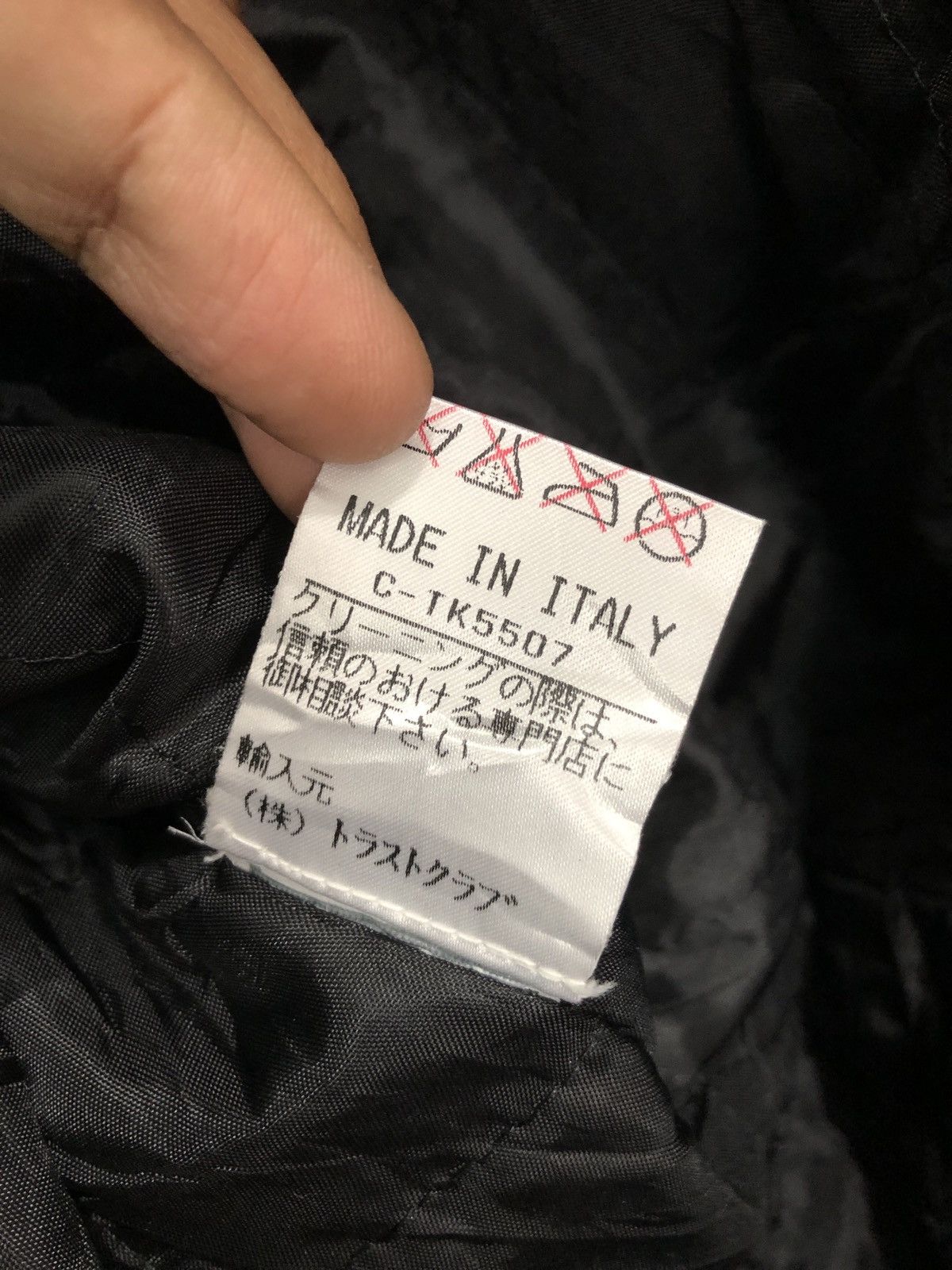 Vintage Vintage Thalia Rayon Cowhide Leather Jacket Made In Italy Size US M / EU 48-50 / 2 - 6 Thumbnail