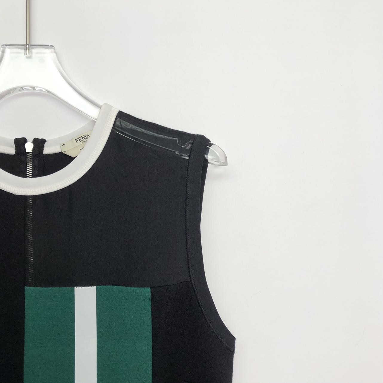 Fendi Fendi Crew Neck Sleeveless Casual Dress K26WX Size S / US 4 / IT 40 - 3 Thumbnail