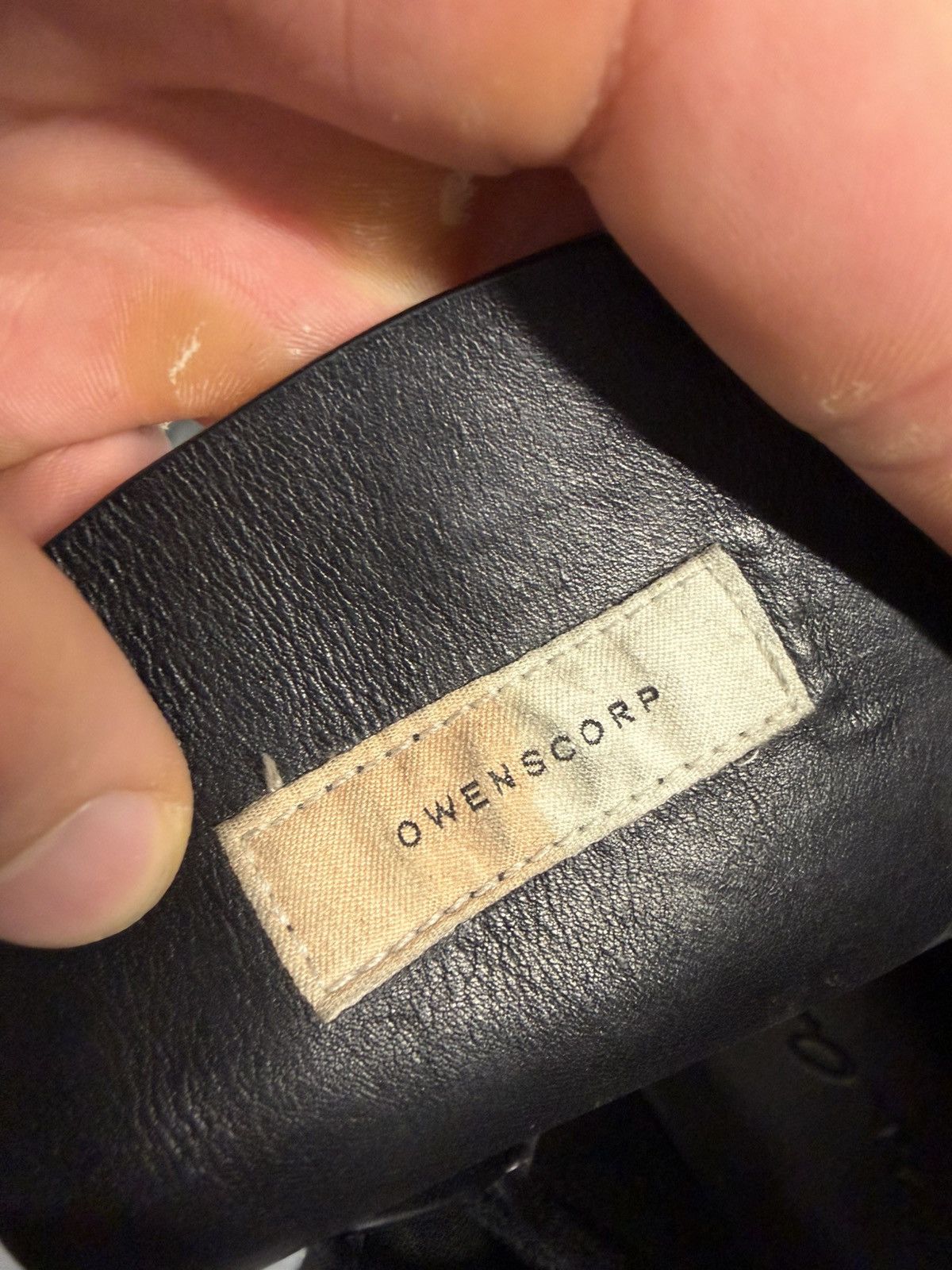 Rick Owens Rick Owens Mastodon Leather High Sneakers Size US 10.5 / IT 40.5 - 5 Thumbnail