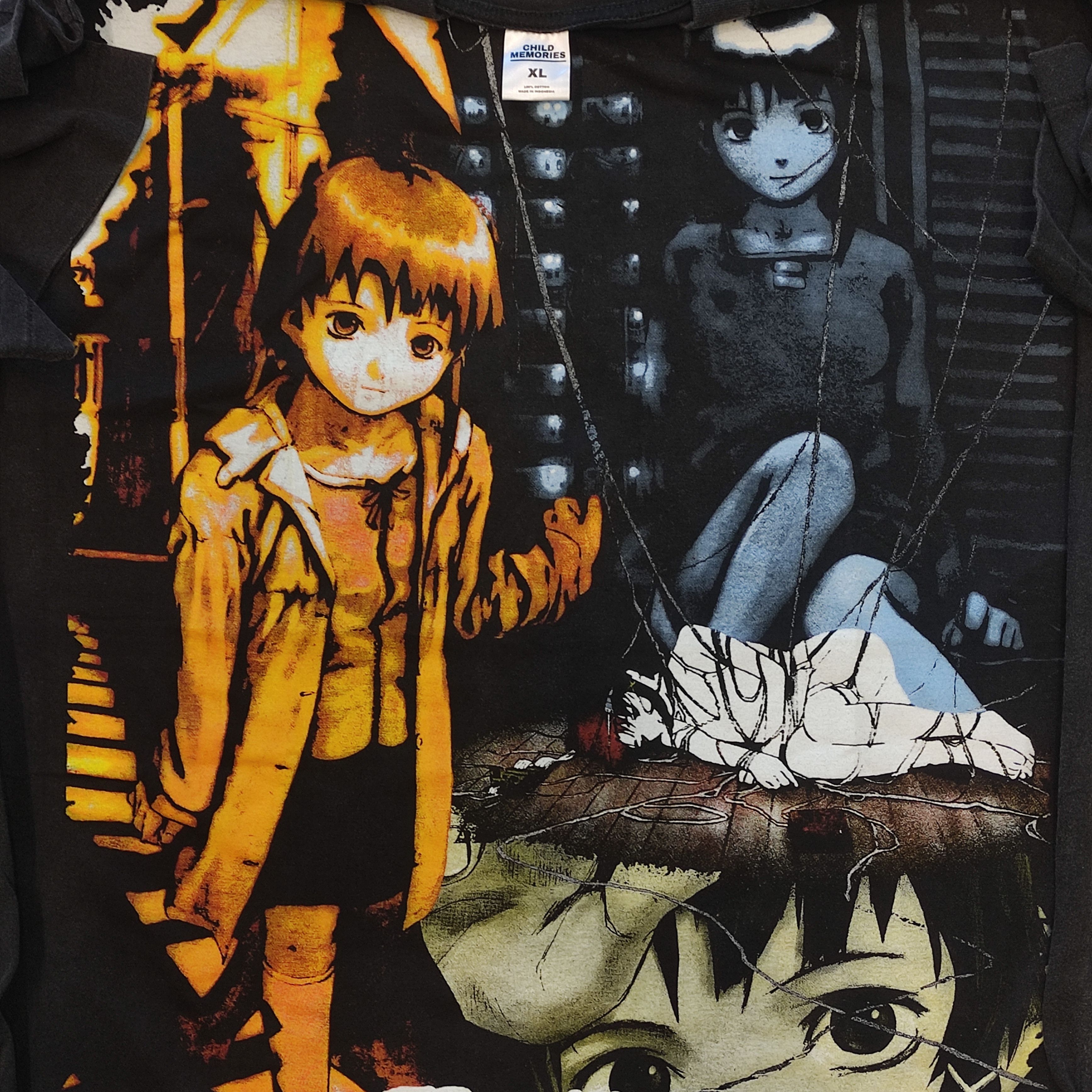Anime serial experiments lain | Grailed