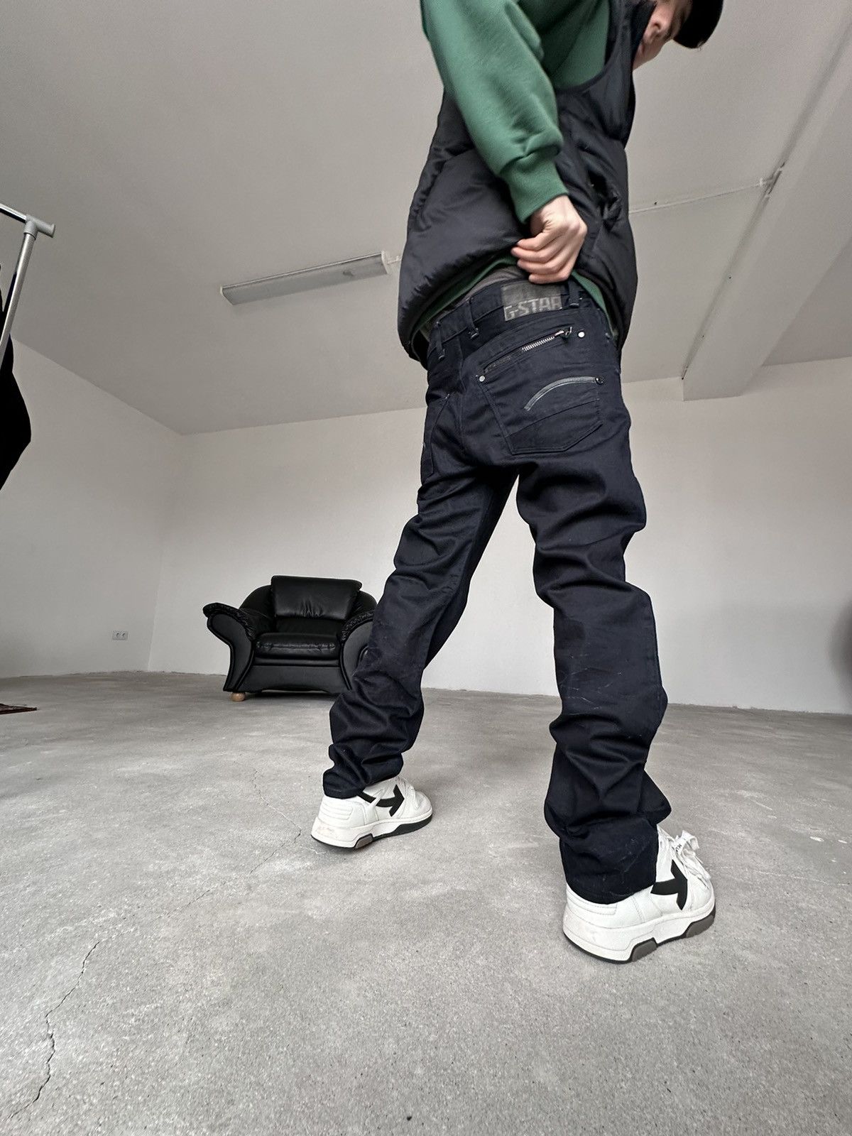 G-Star G-Star Raw Stacked Denim Jeans Size US 34 / EU 50 - 3 Thumbnail